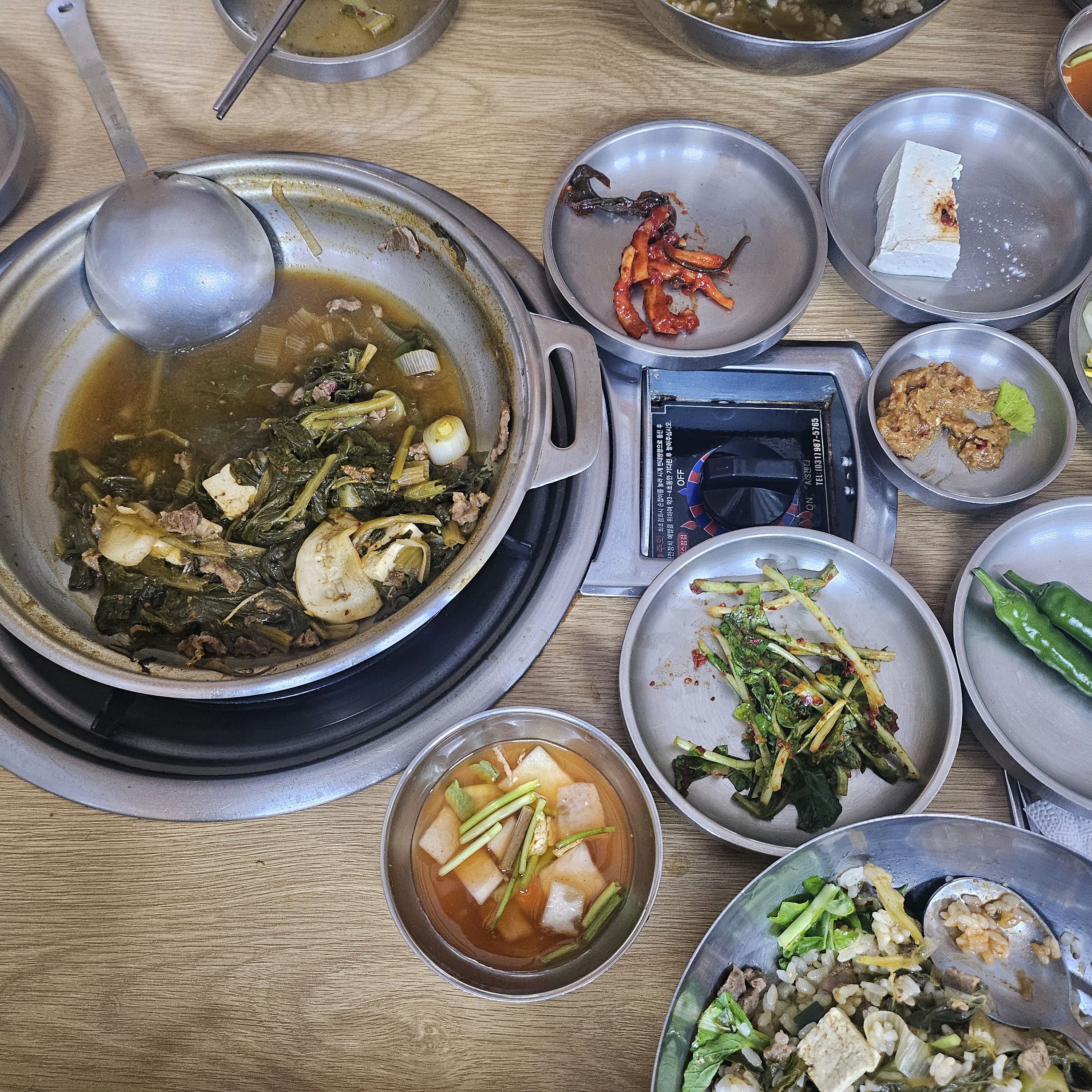 건강밥상~~^^ - 대구 맛집 솔밭생수식당