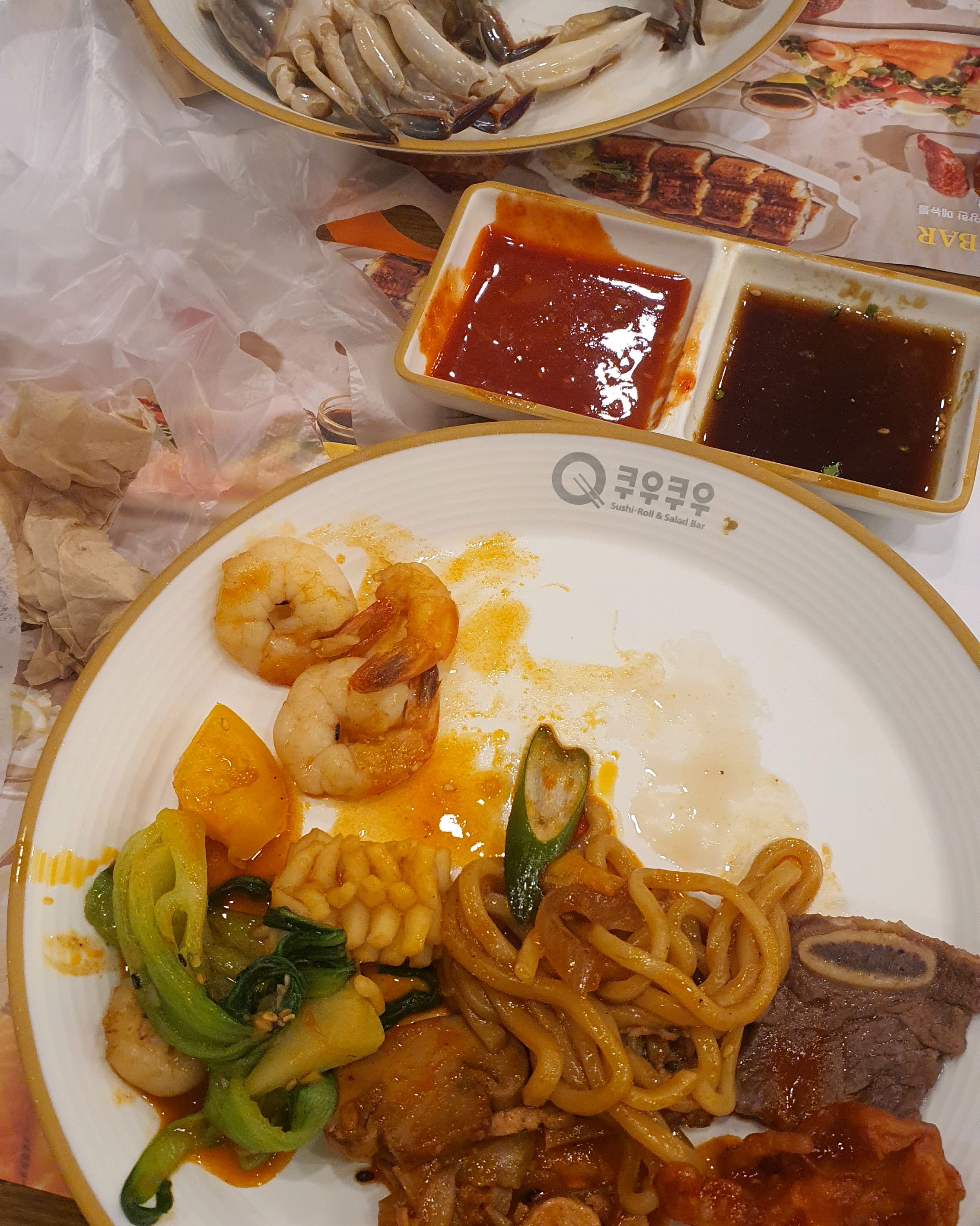 손님 많음 - 포항 두호동 맛집 쿠우쿠우 포항점