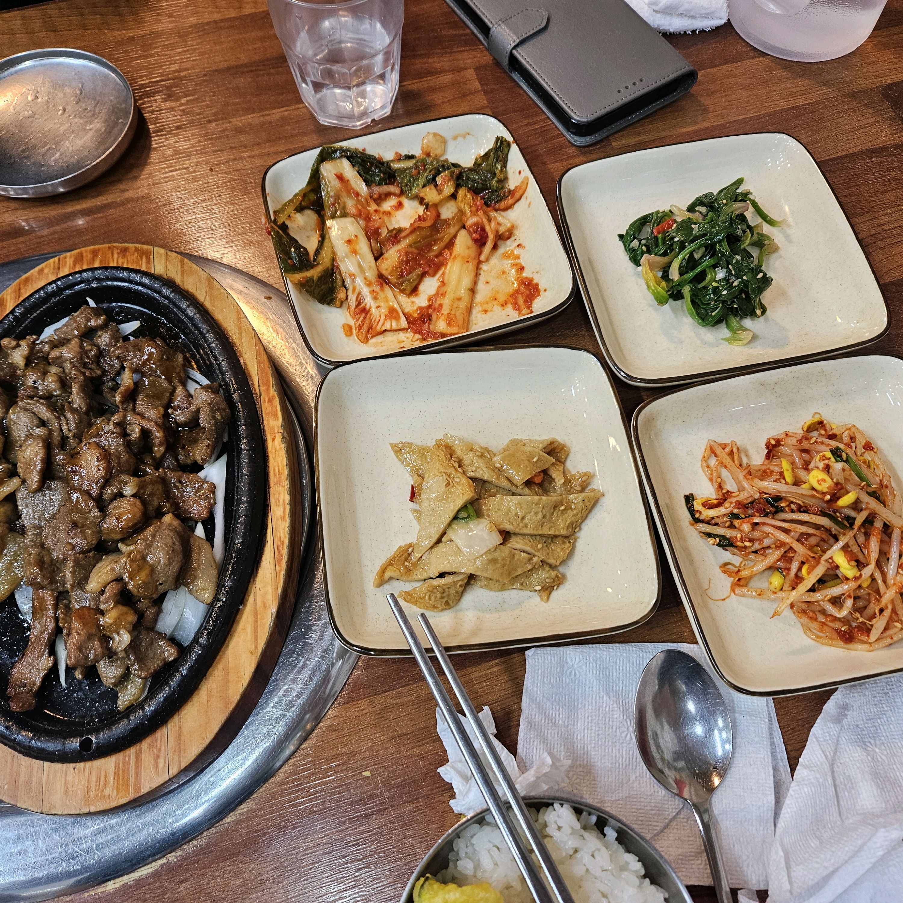 점심특선 된장정식 너무 맛있어요. - 권선동 맛집 예술갈비