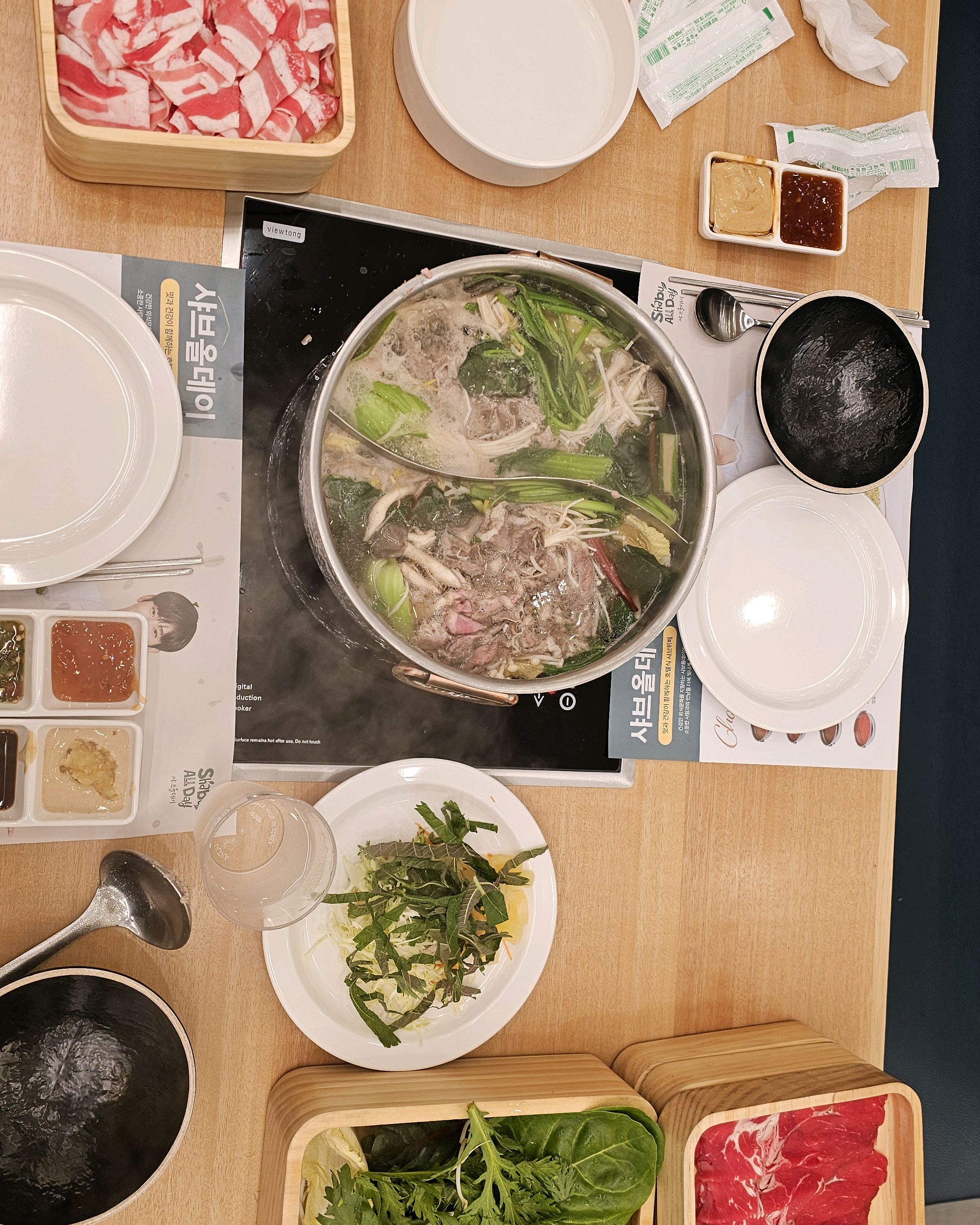 역시 유명한 샤브올데이 - 풍무동 맛집 샤브올데이 김포풍무점