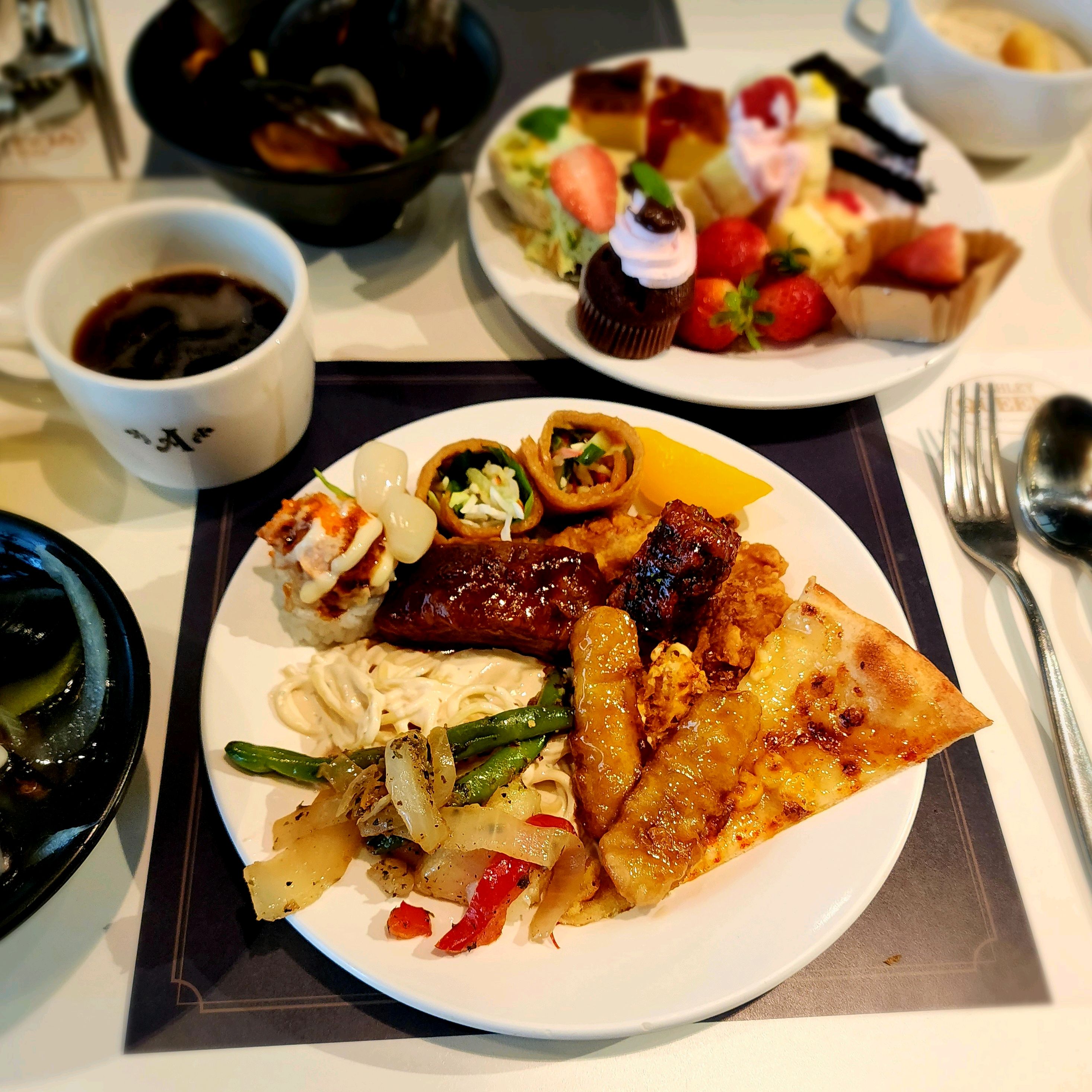 곧개학이라 아쉬운 방학끝 모임~^^ - 망포역 맛집 애슐리퀸즈 수원망포점