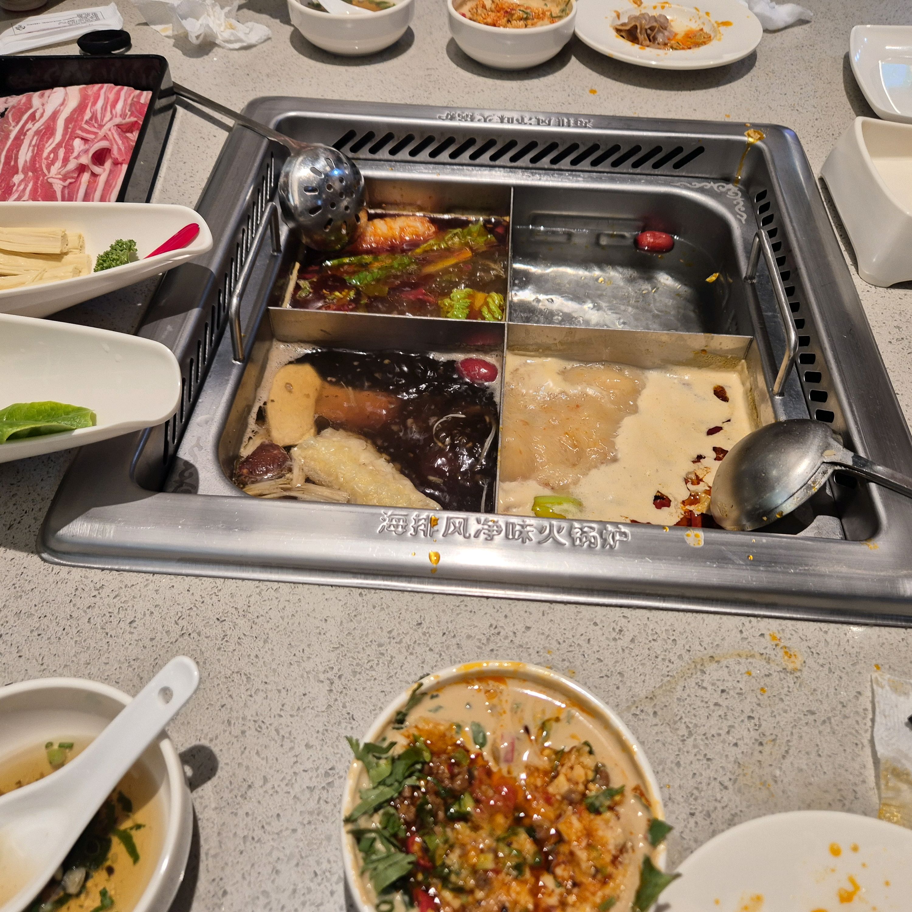 처음 가본 하이디라오 (한국에서) - 가산디지털단지 맛집 하이디라오 가산점
