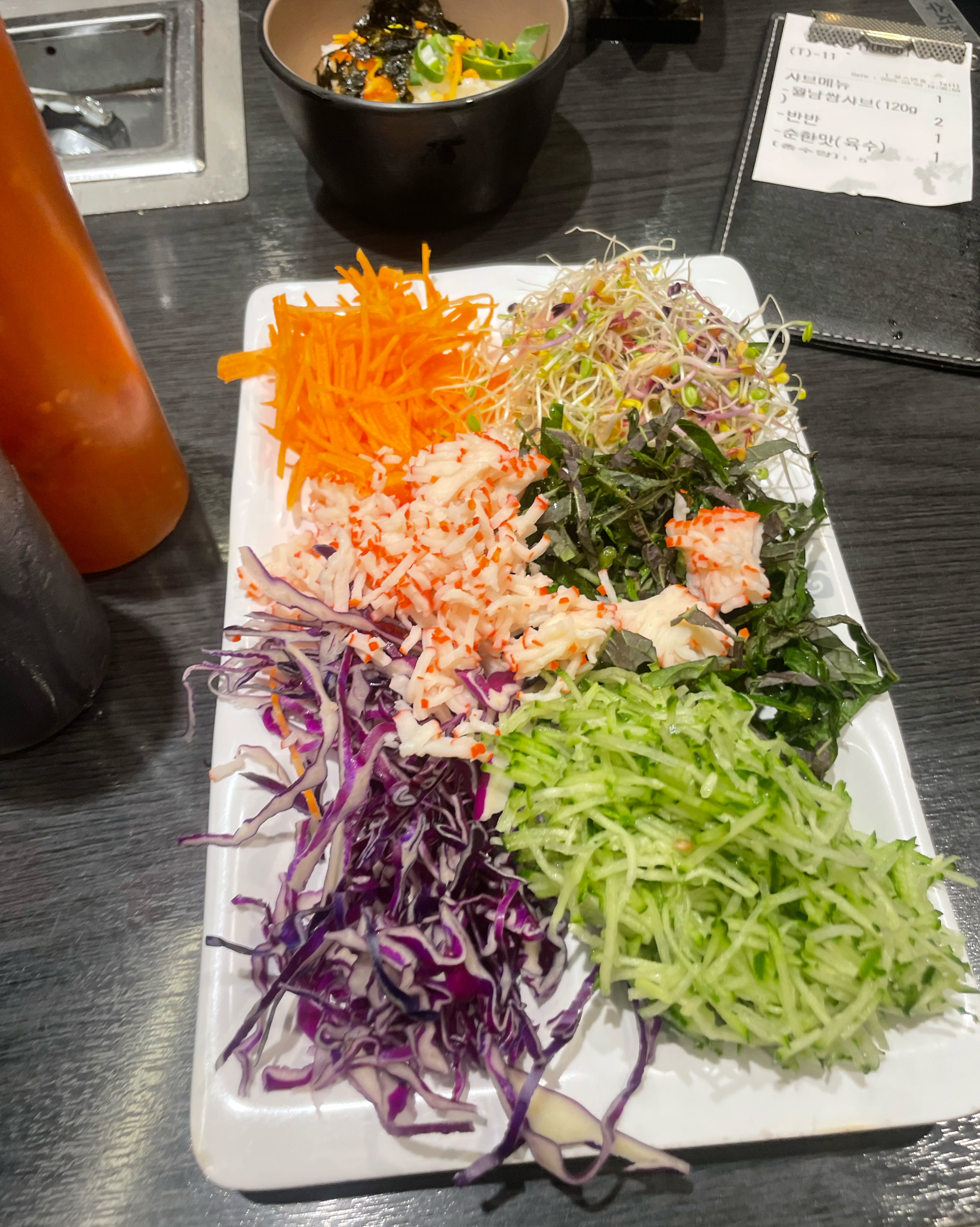 일단 가격이 너무 착하고 야채들이 너무 신선했어요 - 원종동 맛집 소담촌 원종역점