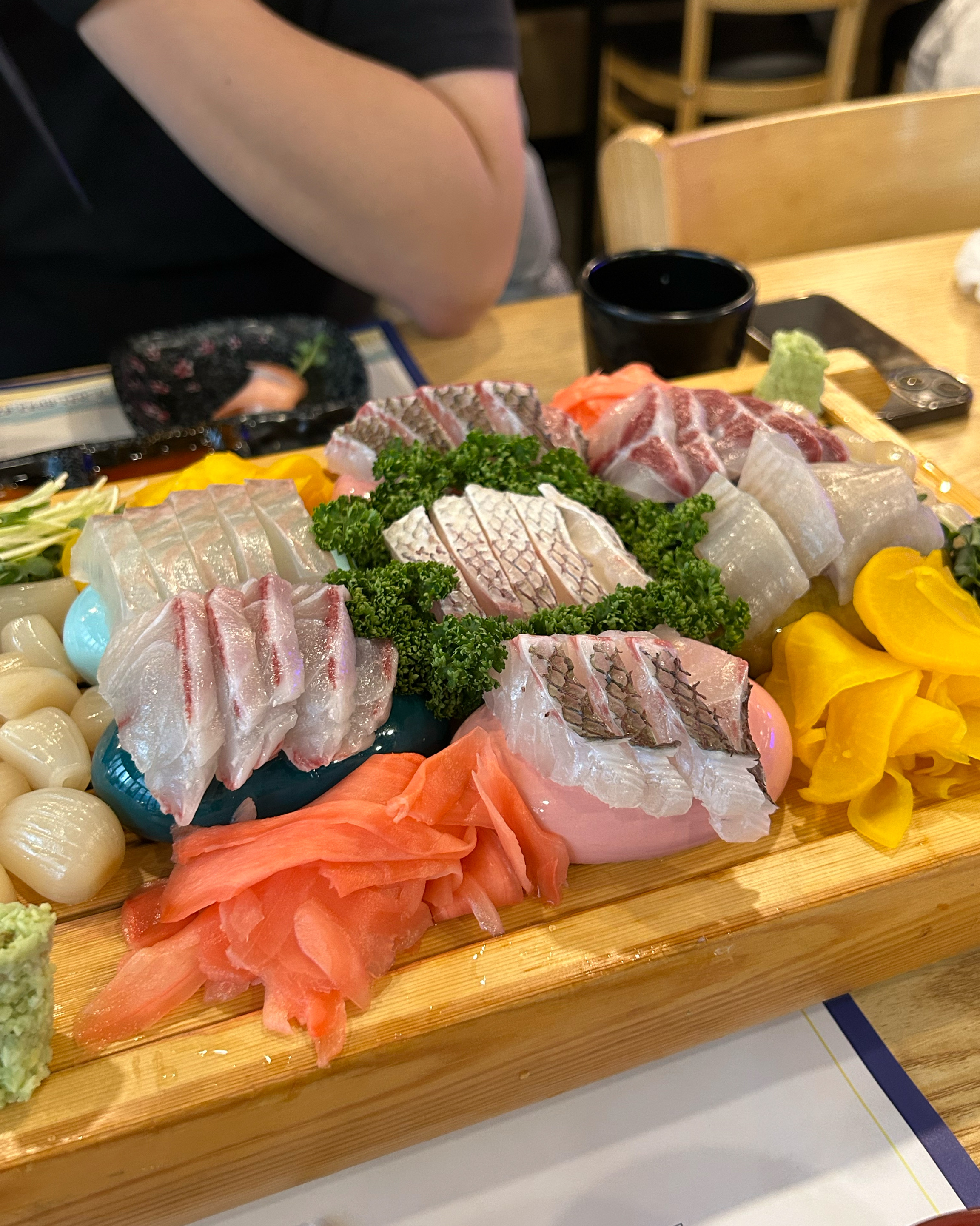 회가 쫀득쫀득하고 넘 맛있습니당 ㅎㅎ 담에 또 오겠습니닷 🤤 - 반송동 맛집 물고기자리 동탄점