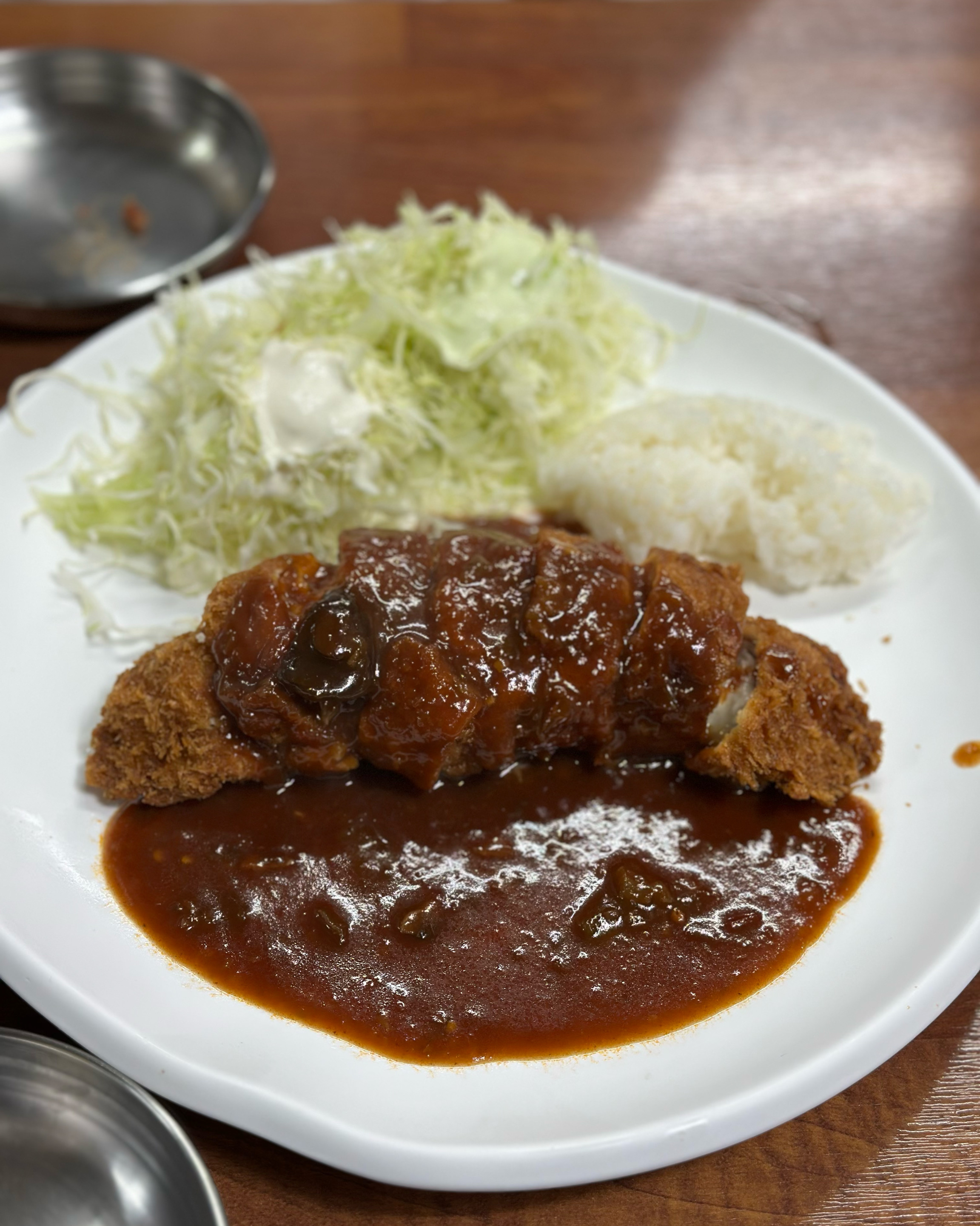 이번엔 치즈돈까스랑 막국수 먹어봤어요~ - 대구 맛집 함지박