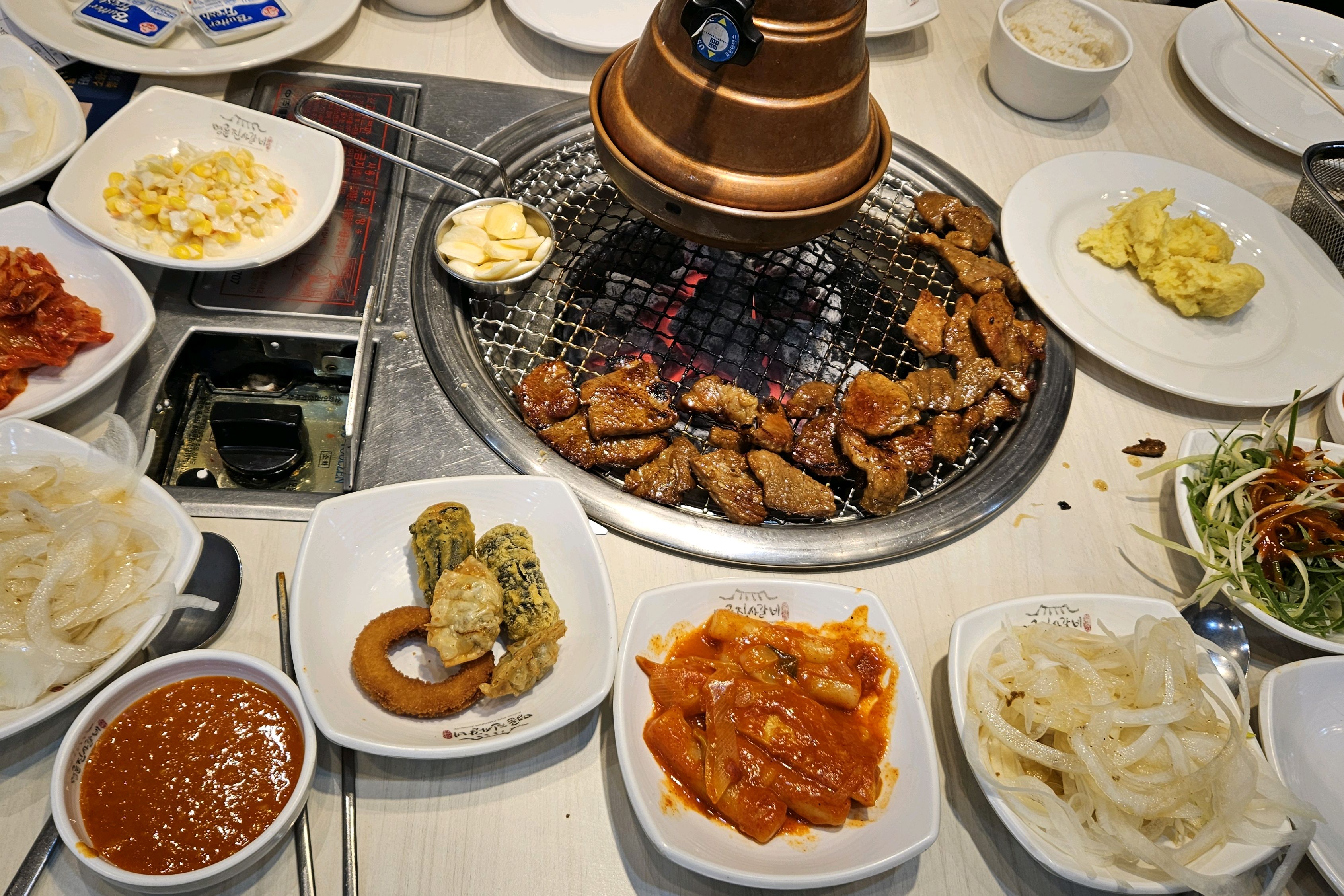 명륜진사갈비 용인 흥덕점은 처음 방문입니다 - 흥덕 맛집 명륜진사갈비 용인흥덕점