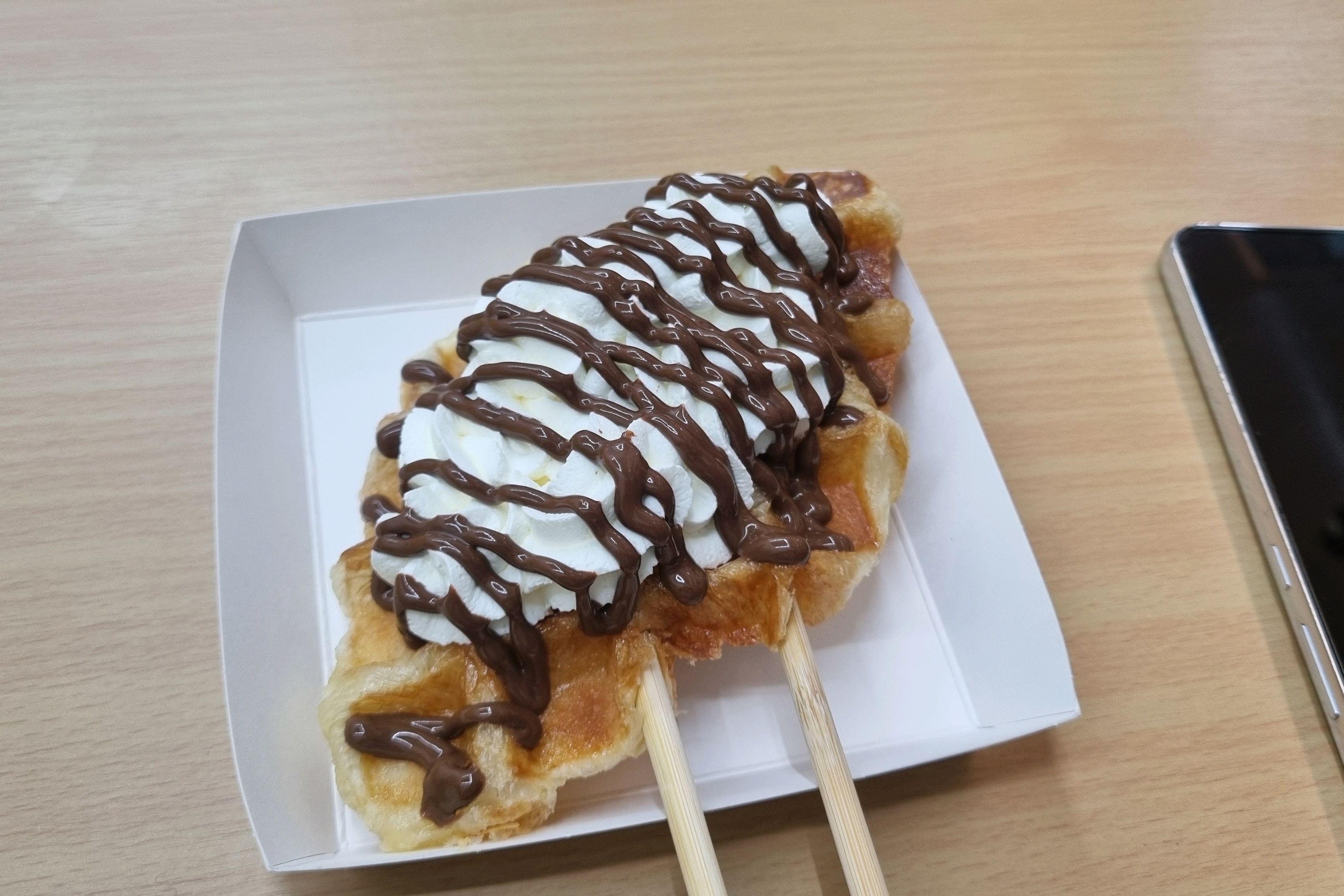 서현역 맛집 뜰에봄 와플 내돈내산 방문리뷰
