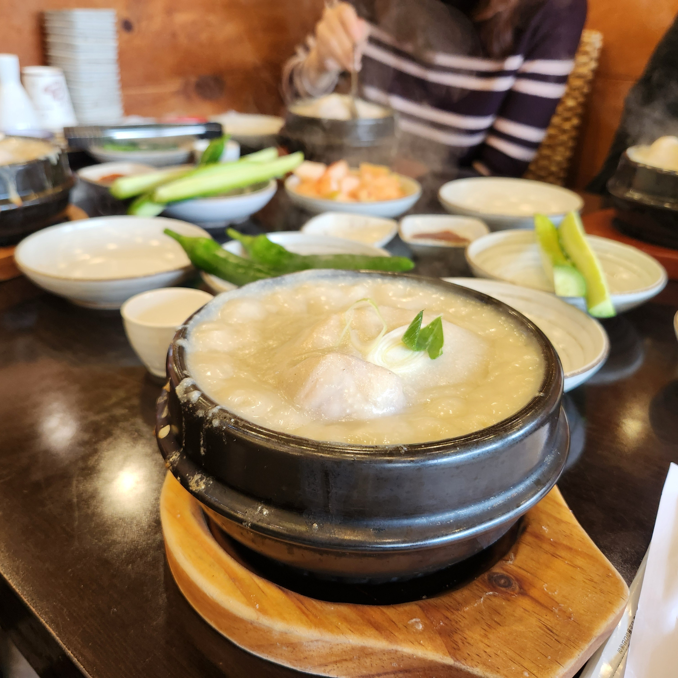 처음 먹어본 삼계탕-반했어요 - 인천 맛집 경복궁삼계탕 송도점