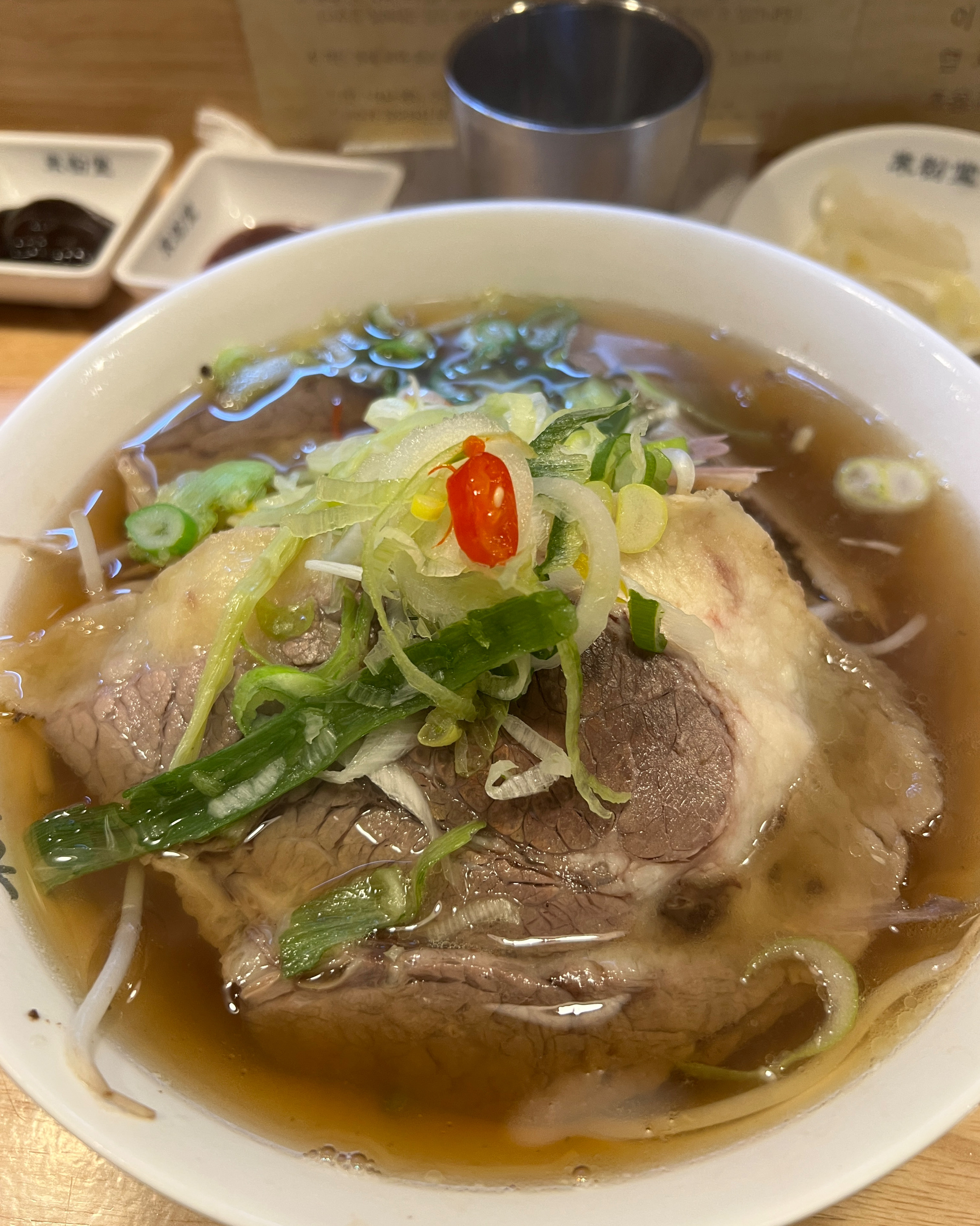 항상 맛있고 소화도 잘 됩니다. 사리면도 더 먹을 수 있고 건강한 맛이에요 - 불당동 맛집 미분당 천안불당점