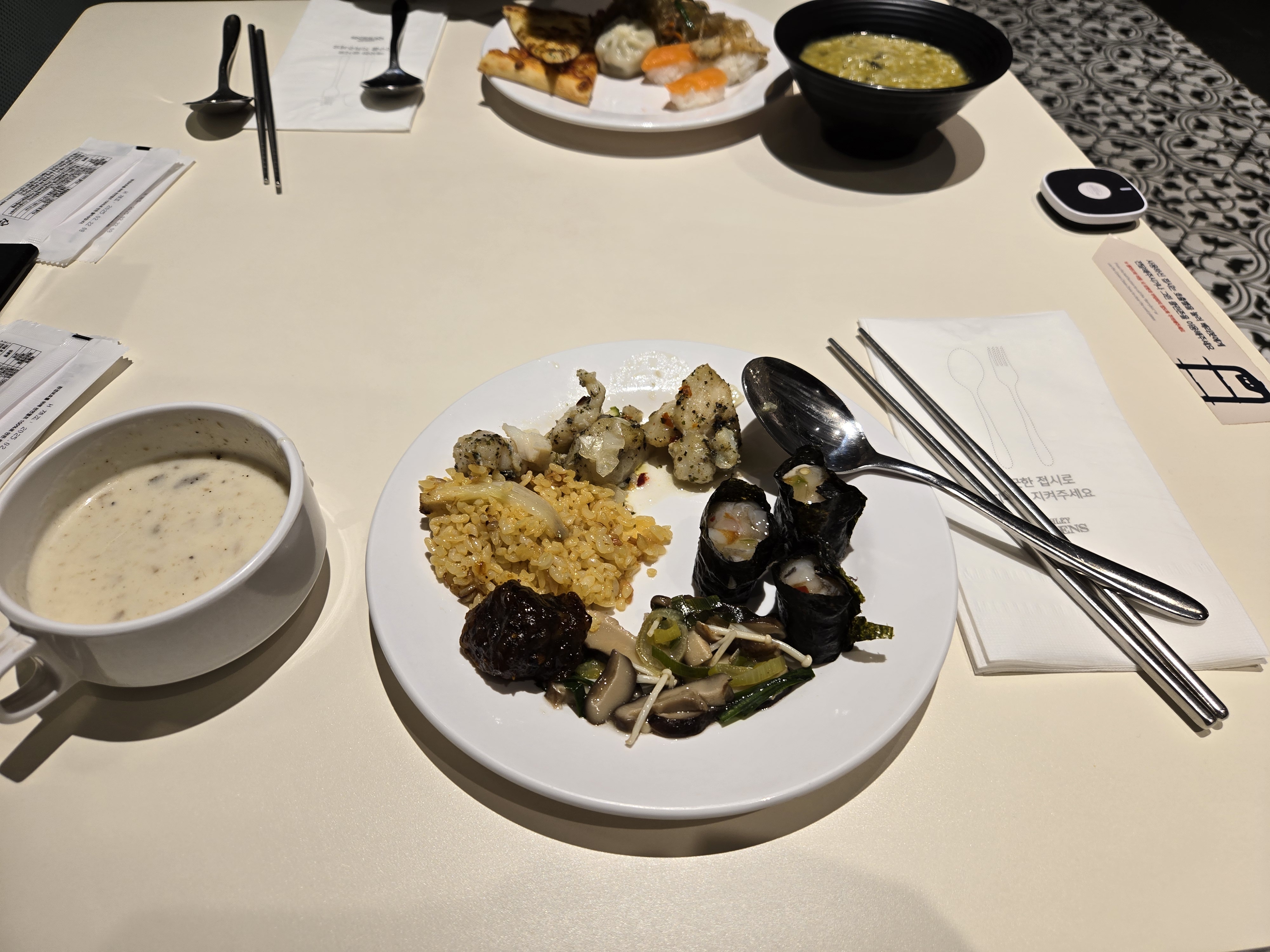 잘먹긴 했으나 주말이라 그런가 음식맛이 평일과는 다르네요 ㅠ - 하안동 맛집 애슐리퀸즈 뉴코아 광명점