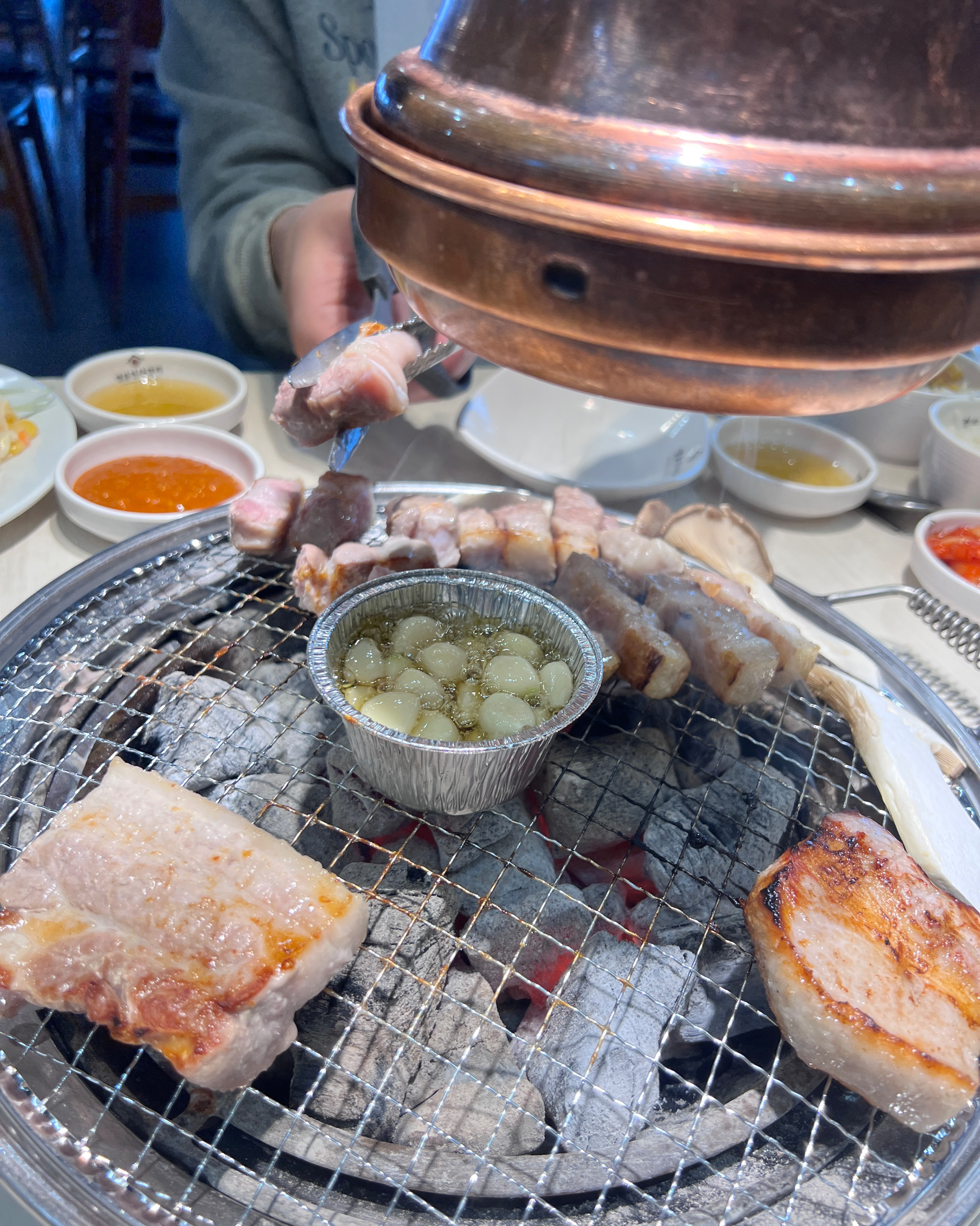 아이 입학식 끝나고 왔어요 - 초롱꽃마을 맛집 명륜진사갈비 파주초롱꽃마을점