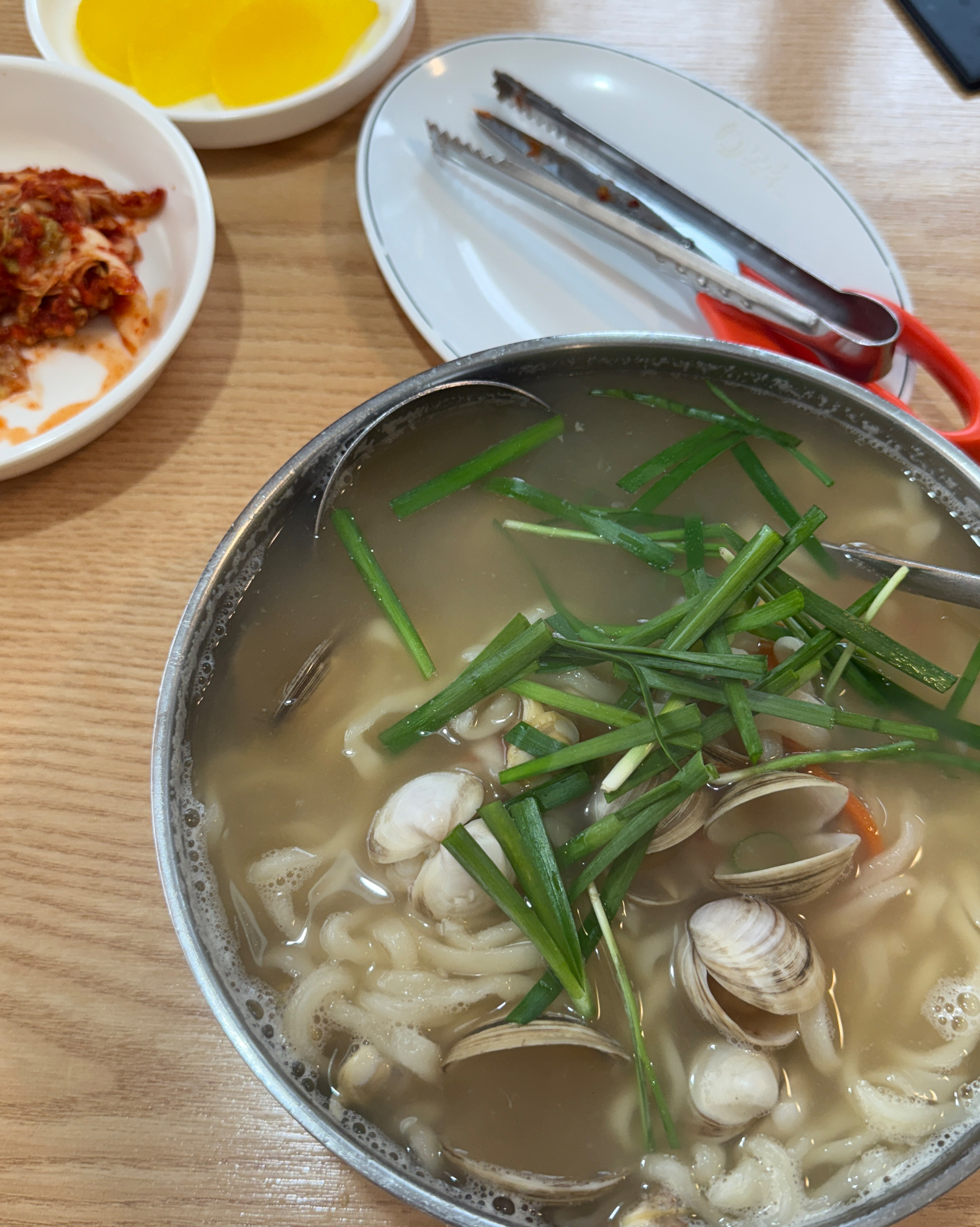 칼국수 1인분 주문 가능 - 대전 맛집 온천칼국수