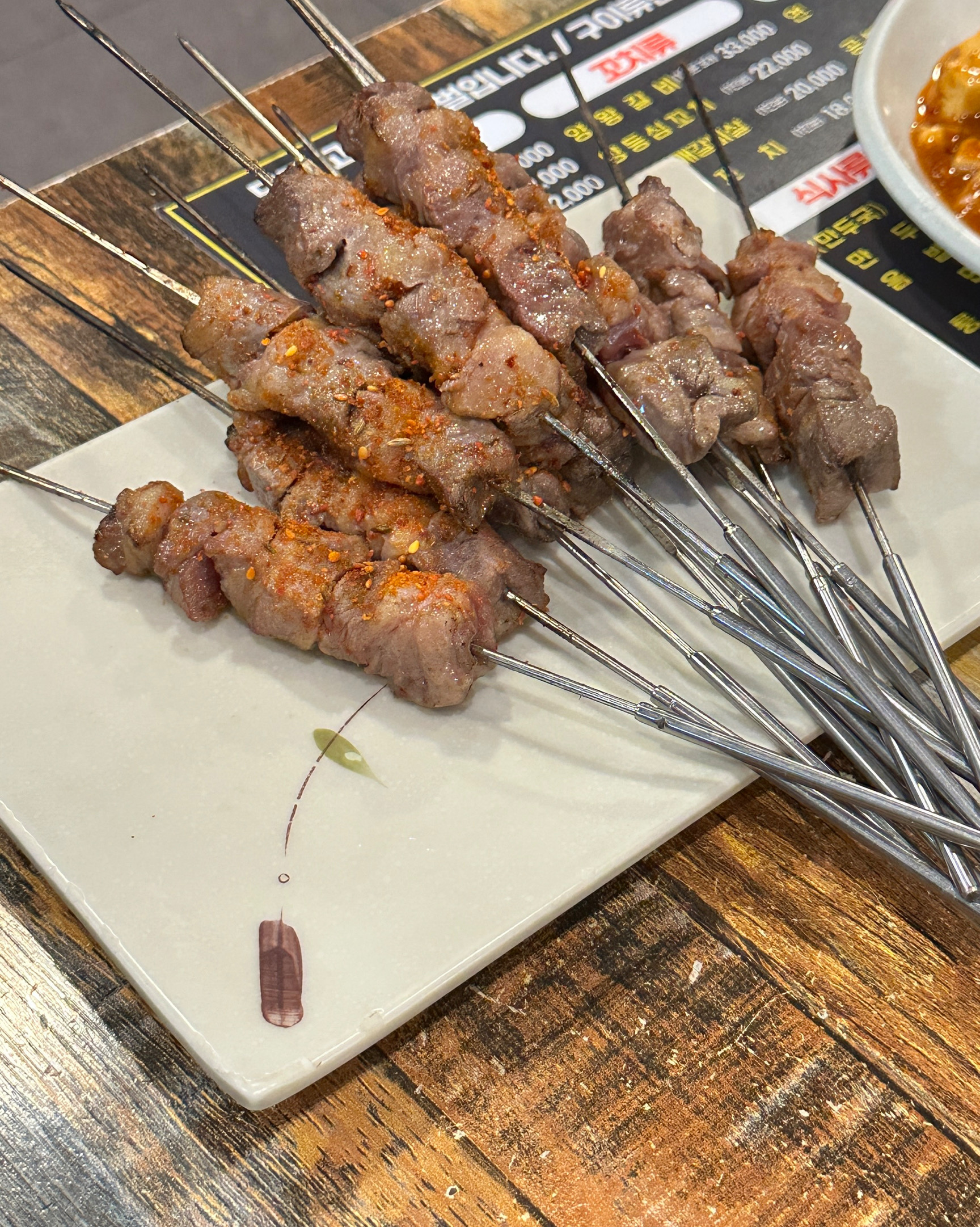 양꼬치 오랜만에 먹으니 넘 맛잇었어용 - 불당동 맛집 가희양꼬치 신불당점