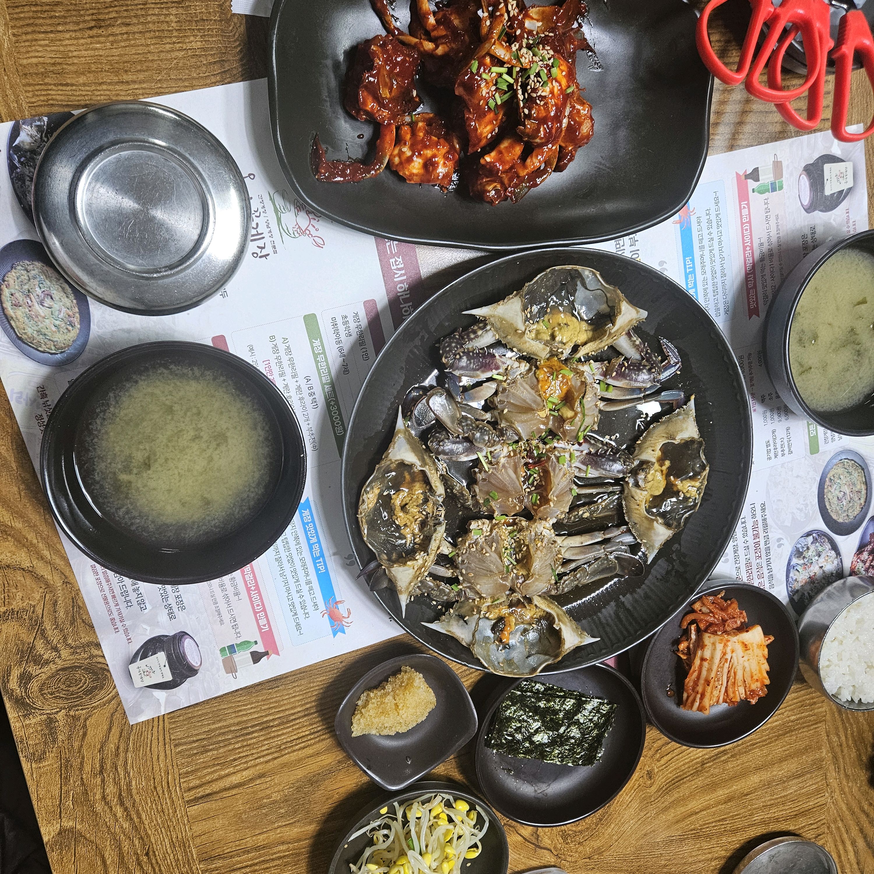 맛잇어요~리필해서먹고 세트도 먹고 - 인천 맛집 옹기꽃게장