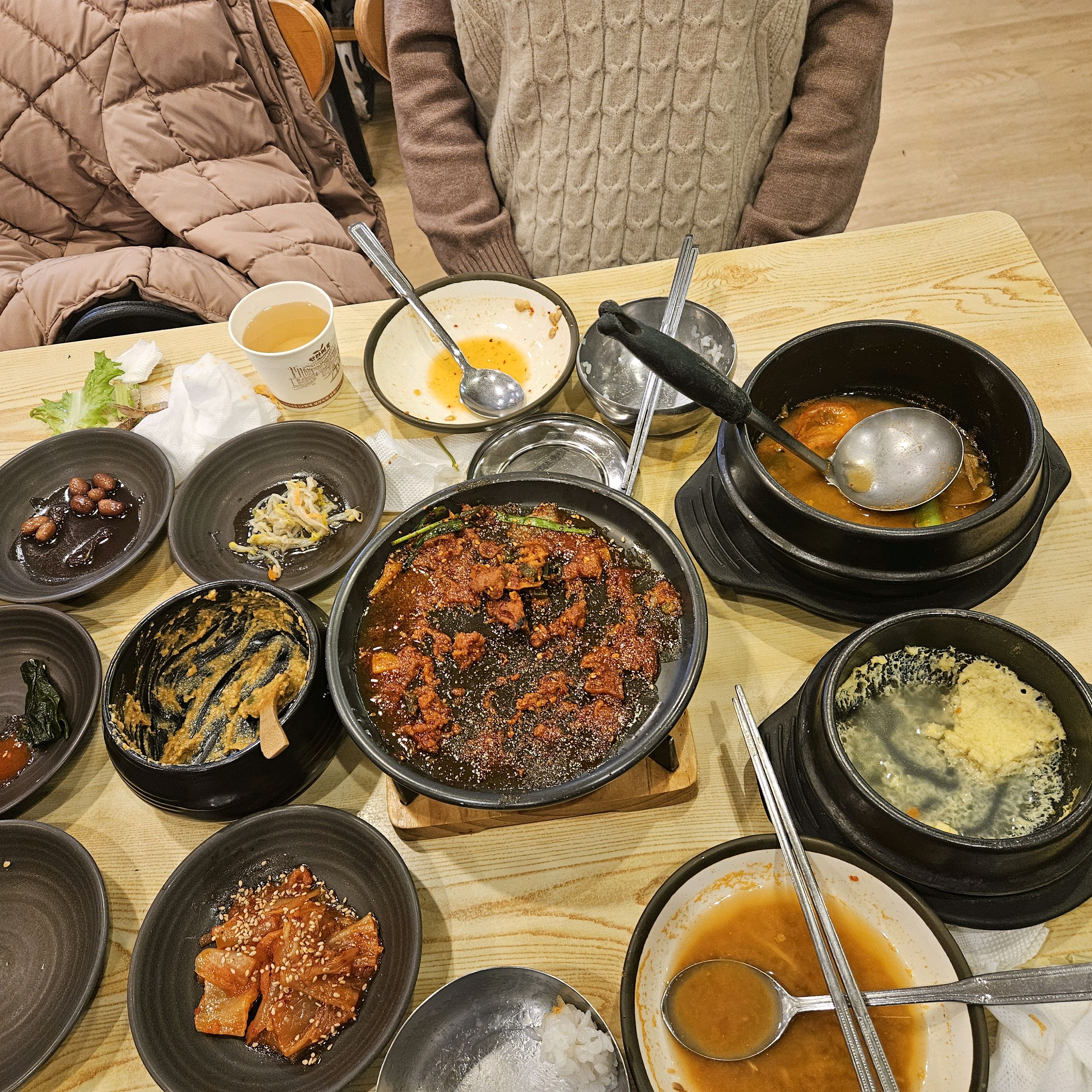 오랜만에들러서 이렇게싹싹 비우고왔네요^^ - 인천 맛집 오구당당 부평본점