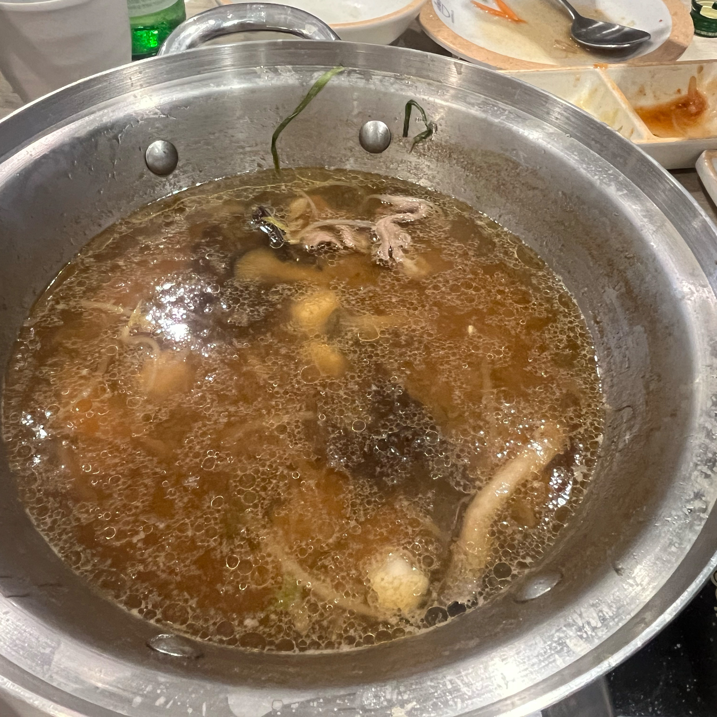 다 먹고 난 사진밖에 없네요 ㅠㅠ - 금촌 맛집 소담촌 파주금촌점