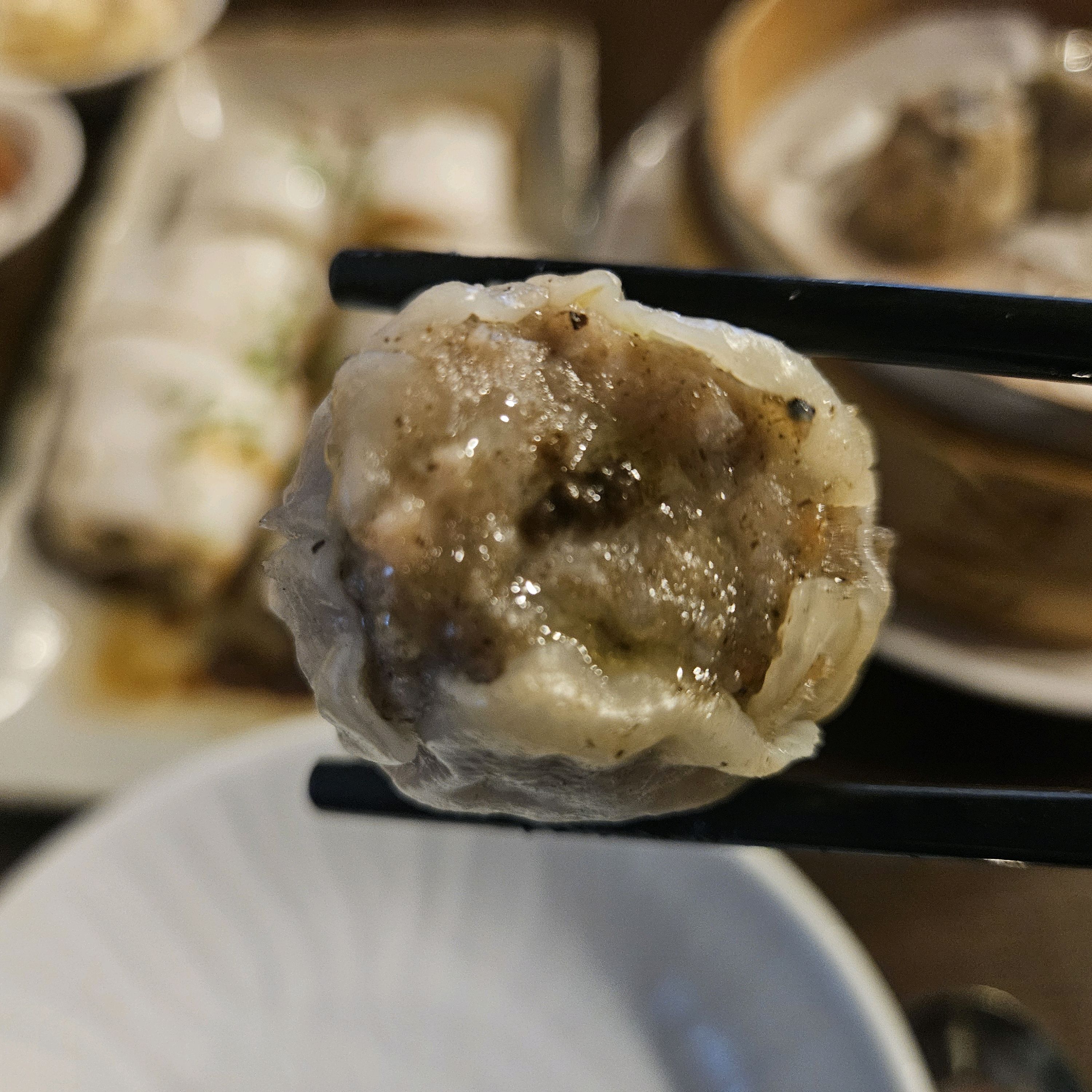 궁동 딤섬 맛집이네용♡♡ 크리스피 창펀 완전 맛도리구 짬뽕이랑 트러플 샤오마이 주문했는데 