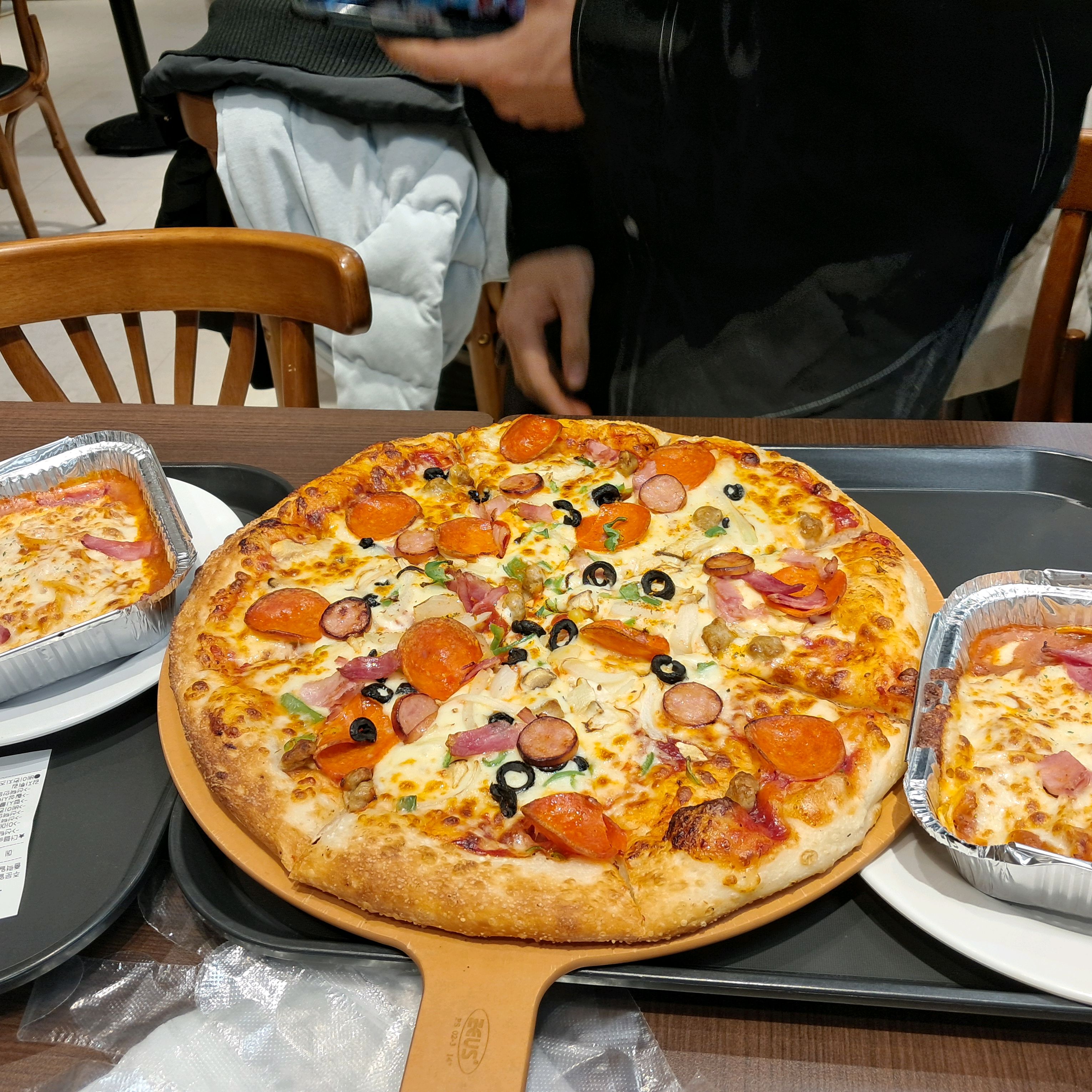 케찹인심이 좋았음. 글구 도우맛이 변했어요ㅠㅠ 초심!!!!! - 칠곡3지구 맛집 피자몰 홈플러스 칠곡점