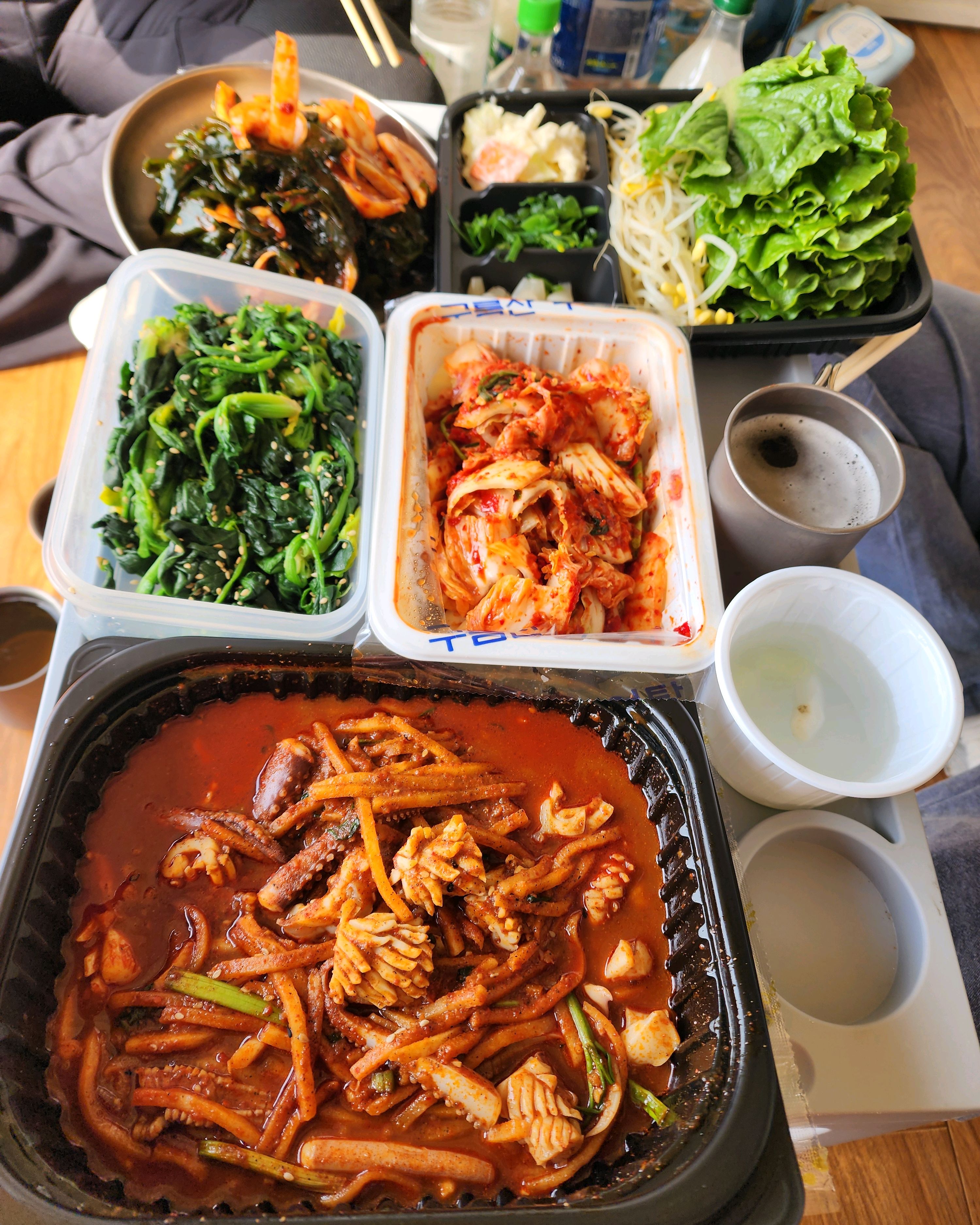 [을왕리 맛집 을왕리오징어보쌈] 직접 가본 로컬 리뷰
