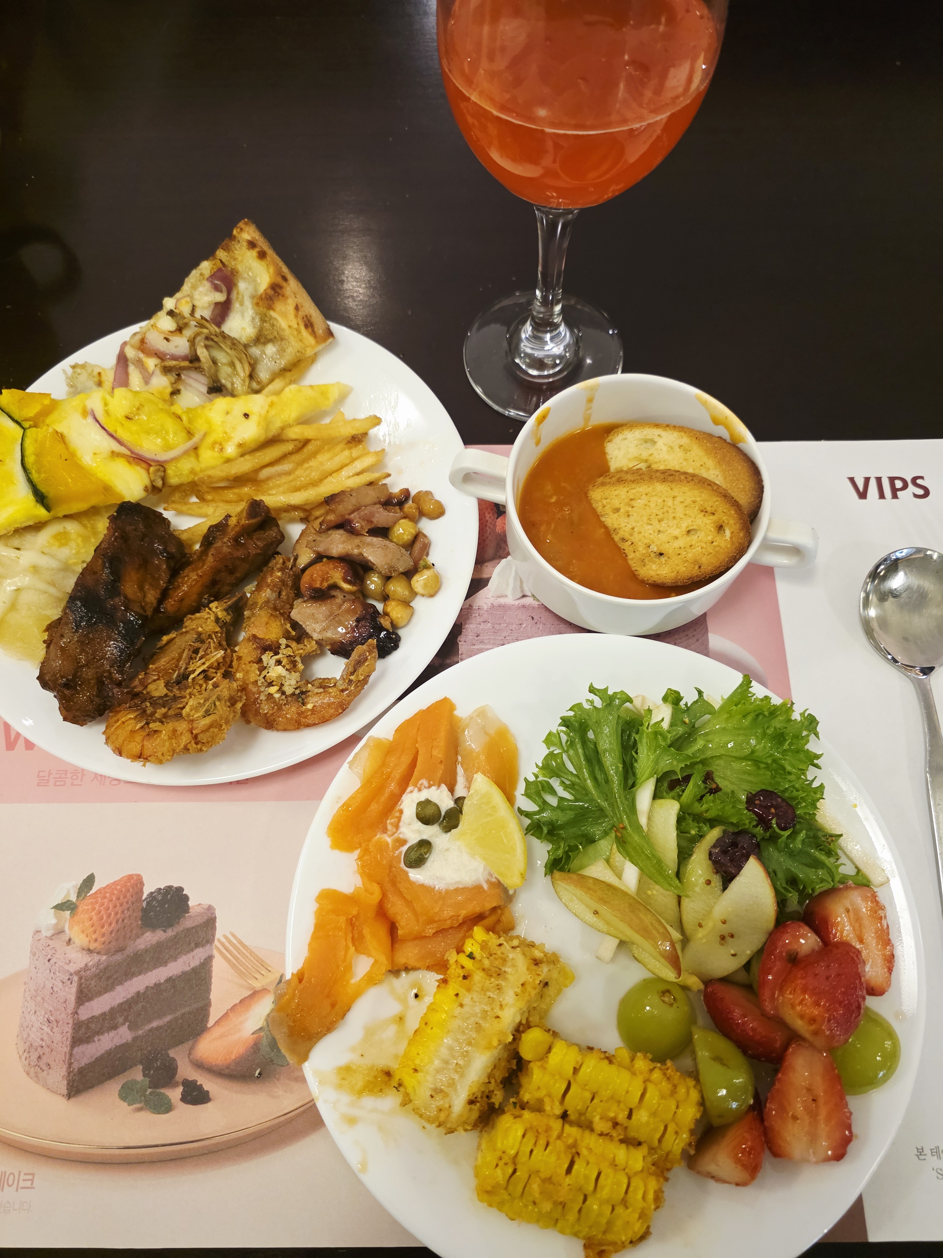 맛있는 메뉴가 너무 많아요!! 매장도 넓고 쾌적하고 친절해요!! - 천안아산역 맛집 빕스 천안펜타포트점