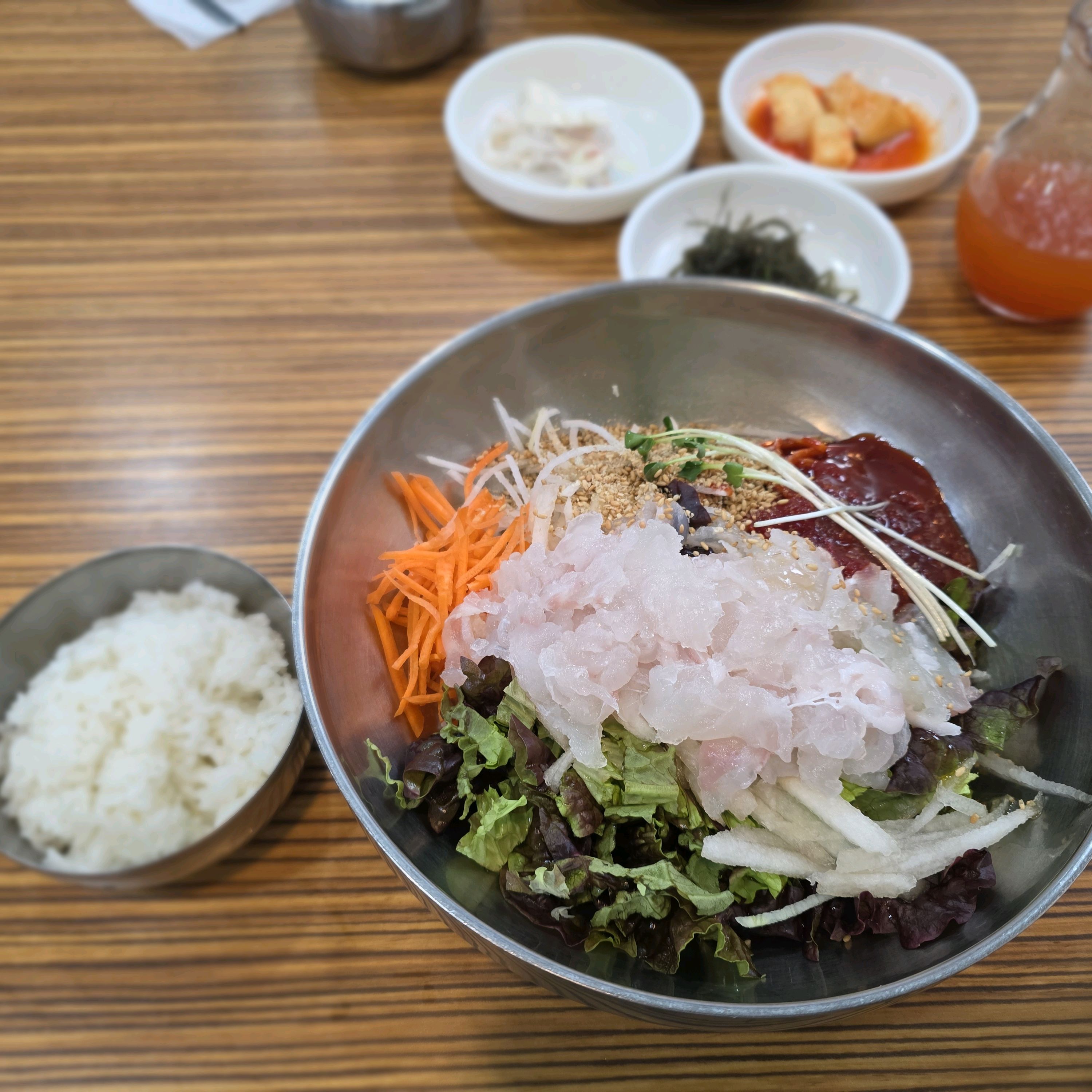 부산 송정 물회 맛집 하면 바로 생각나는 송원물회!! - 송정 맛집 송원물회횟집