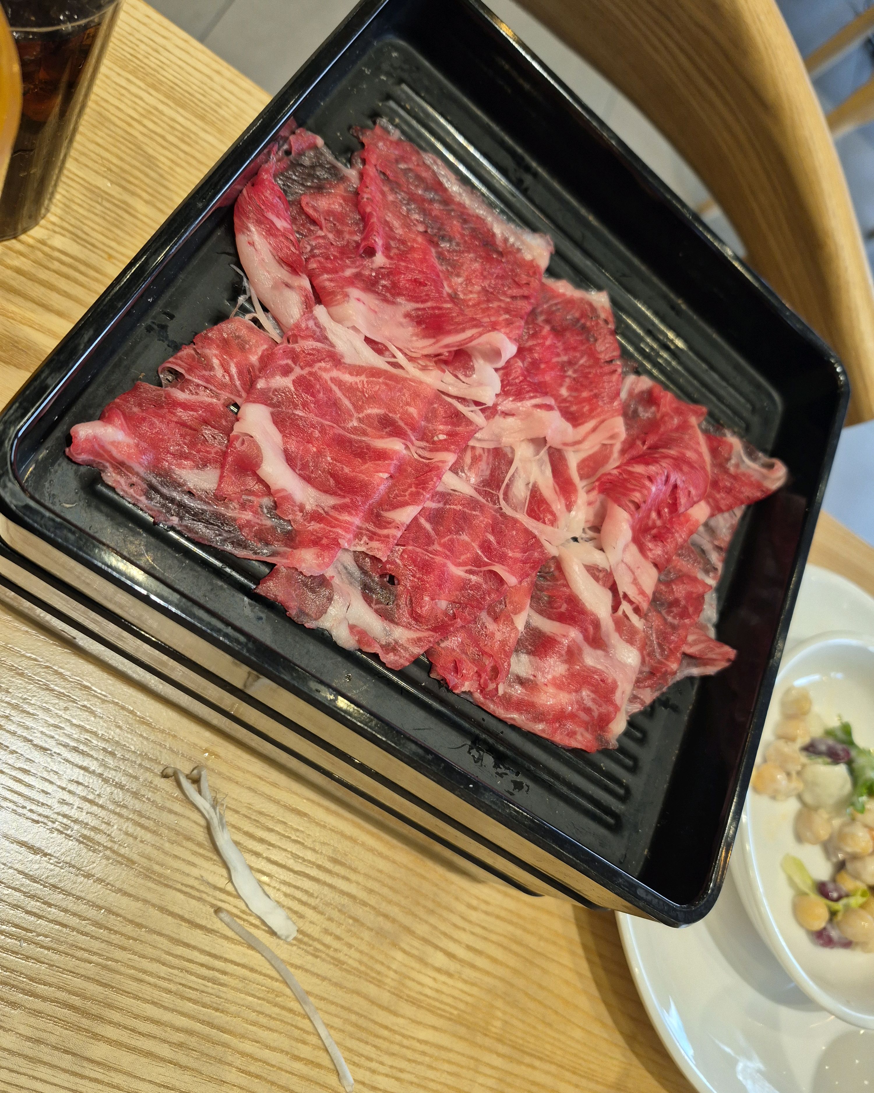 두번째 방문때인데 솔직히 샤브고기보고 실망이 큽니다 - 대구 복현동 맛집 샤브20 대구복현점