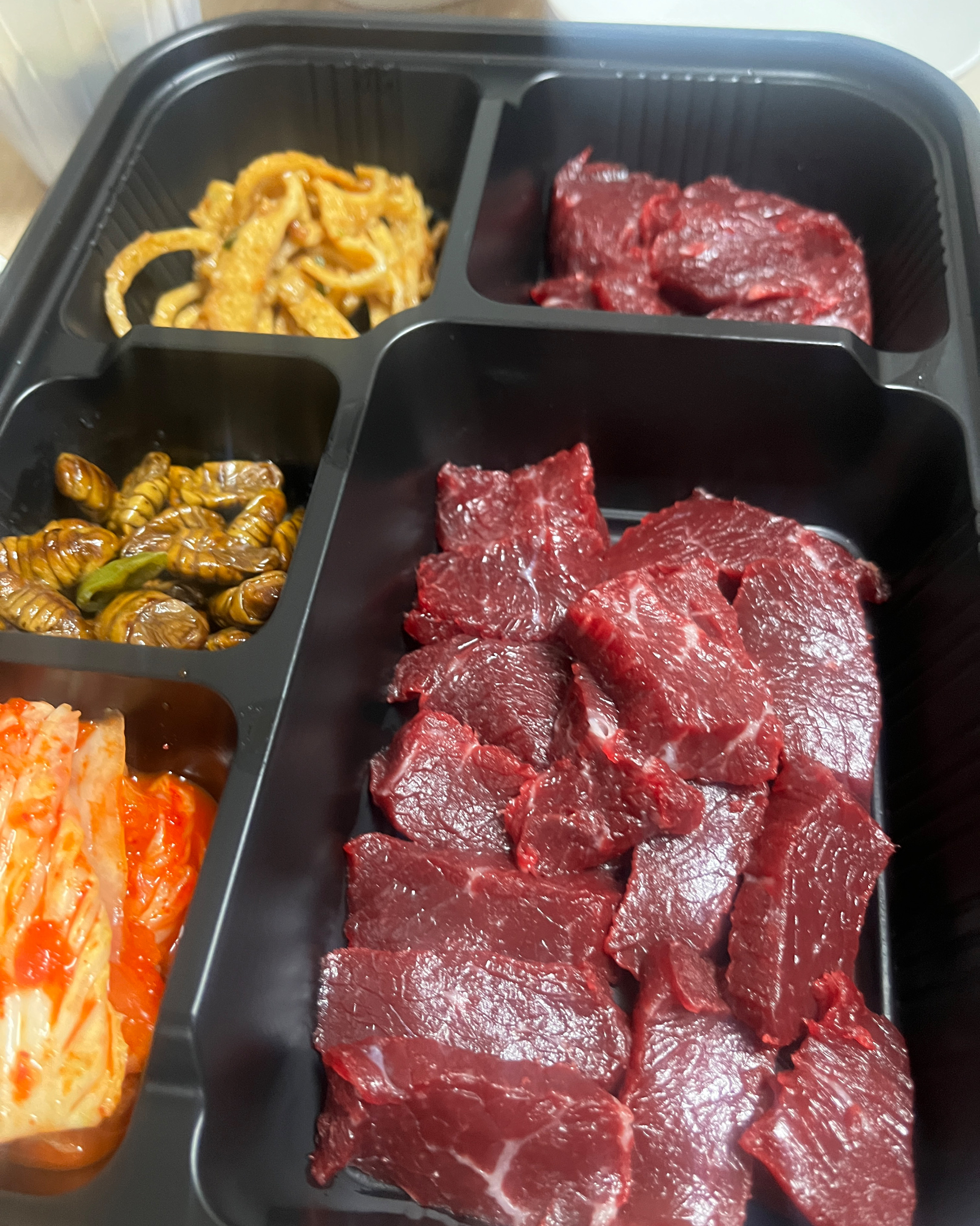 항상 먹는데 양이 많고 신선 합니다. - 불당동 맛집 대구뭉티기있나