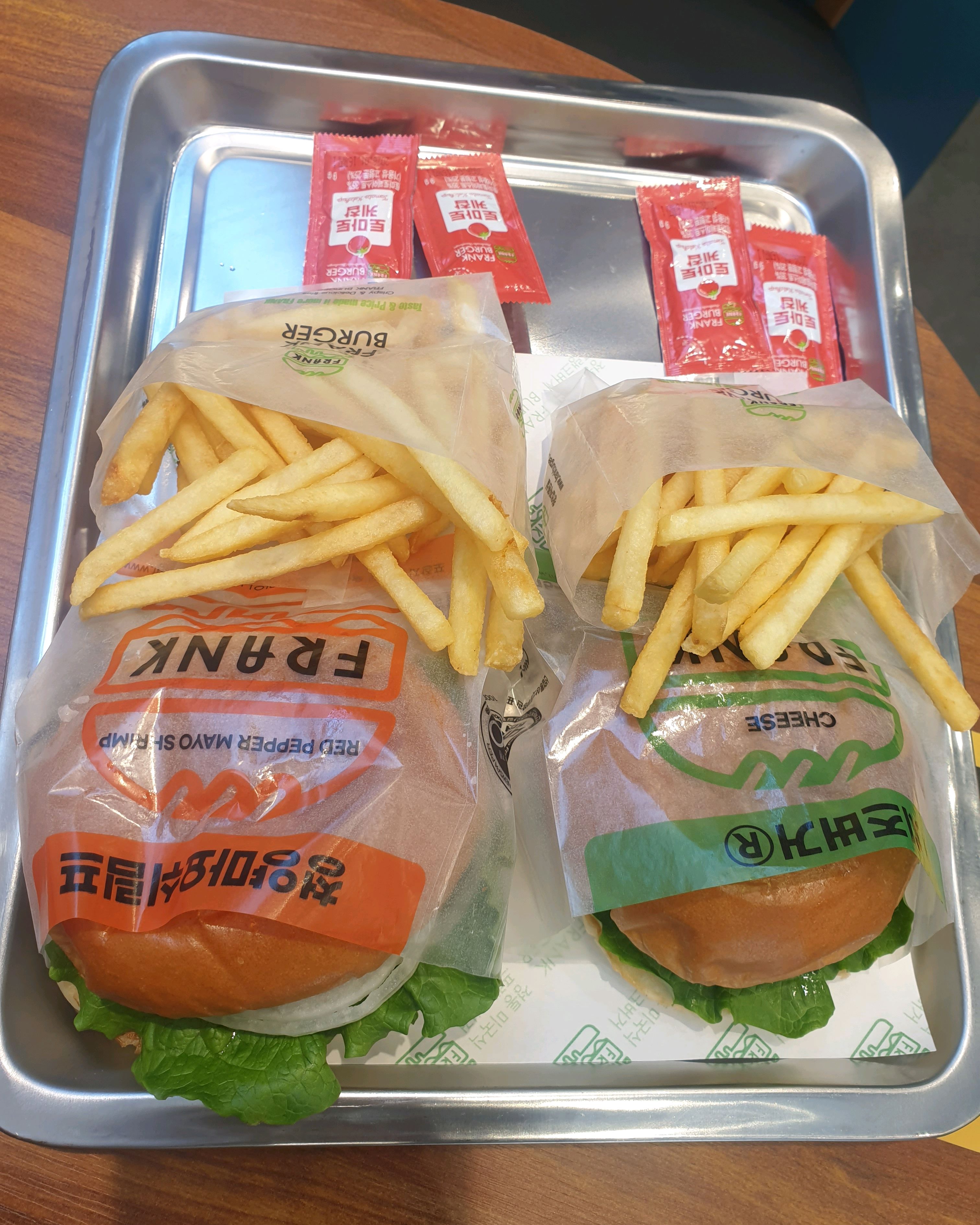 오리역 맛집 프랭크버거 분당오리역점 내돈내산 방문후기