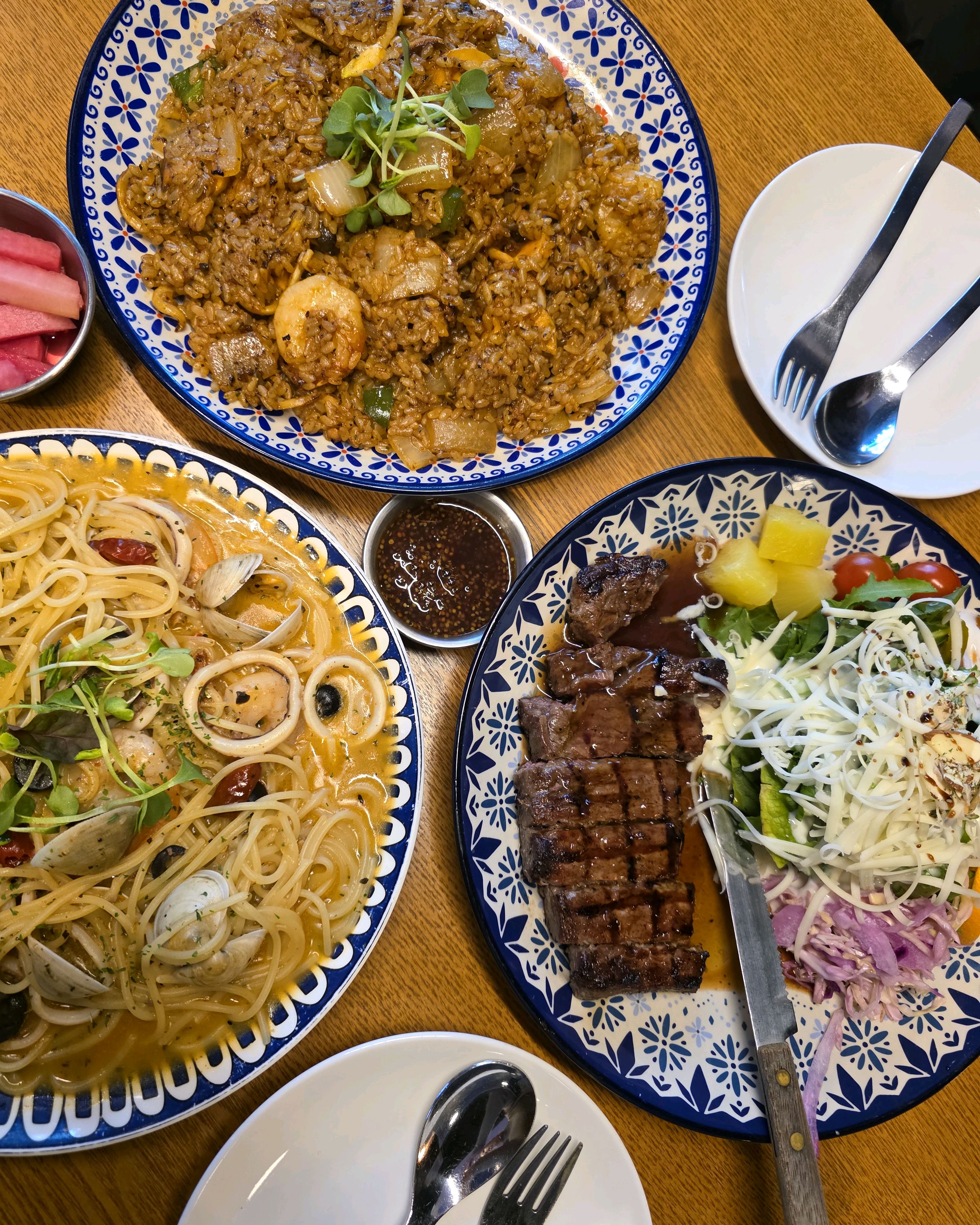 아이와 오랜만에 방문했는데 여전히 친절하고 맛있네요 - 인천 맛집 로니로티 부평점