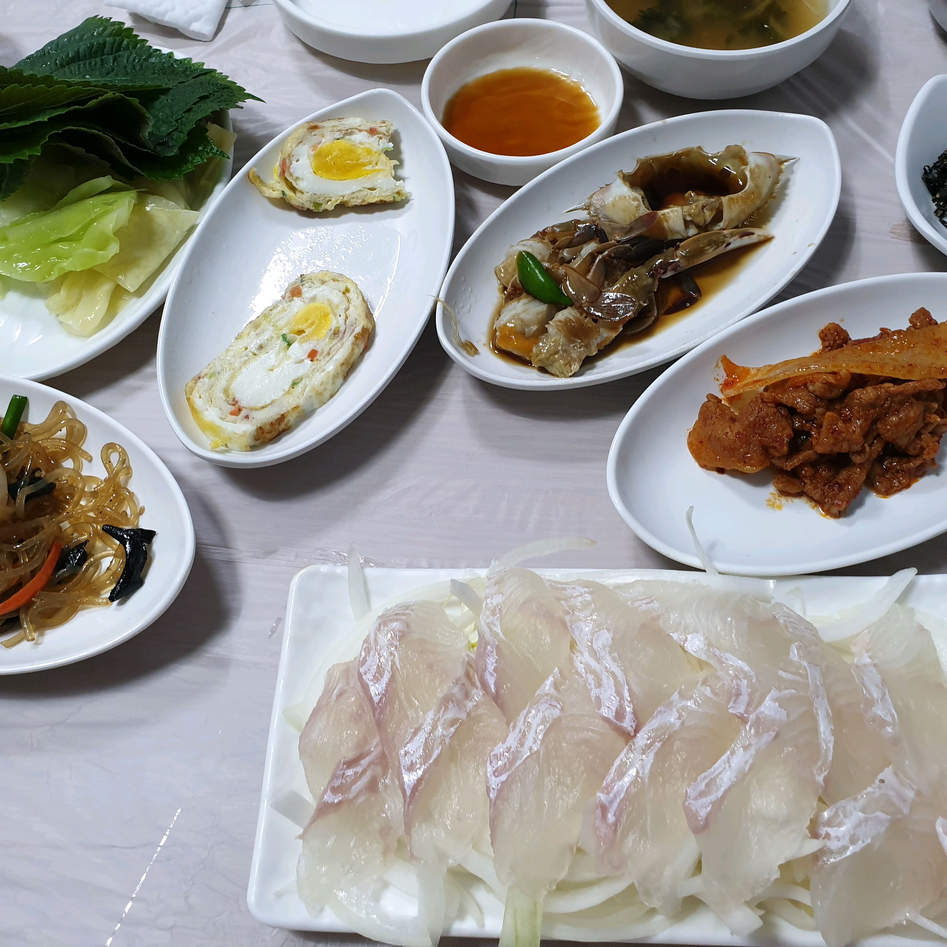 일요일 저녁시간이라 그런지 대기 4번. - 구월동 맛집 전라도밥상 어촌마을