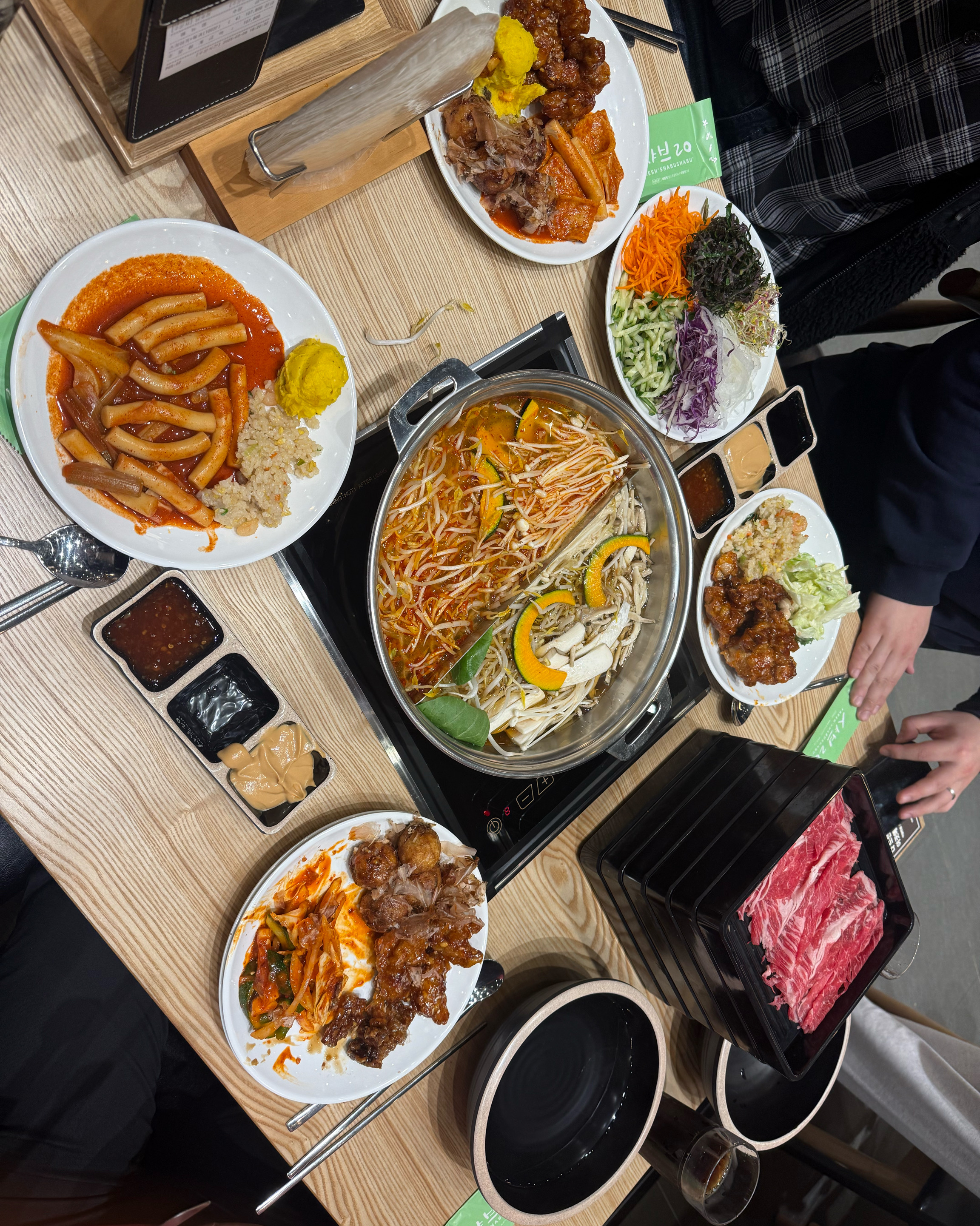 지나가다 보기만 하고, 처음 방문했습니당! - 성정동 맛집 샤브20 천안두정점