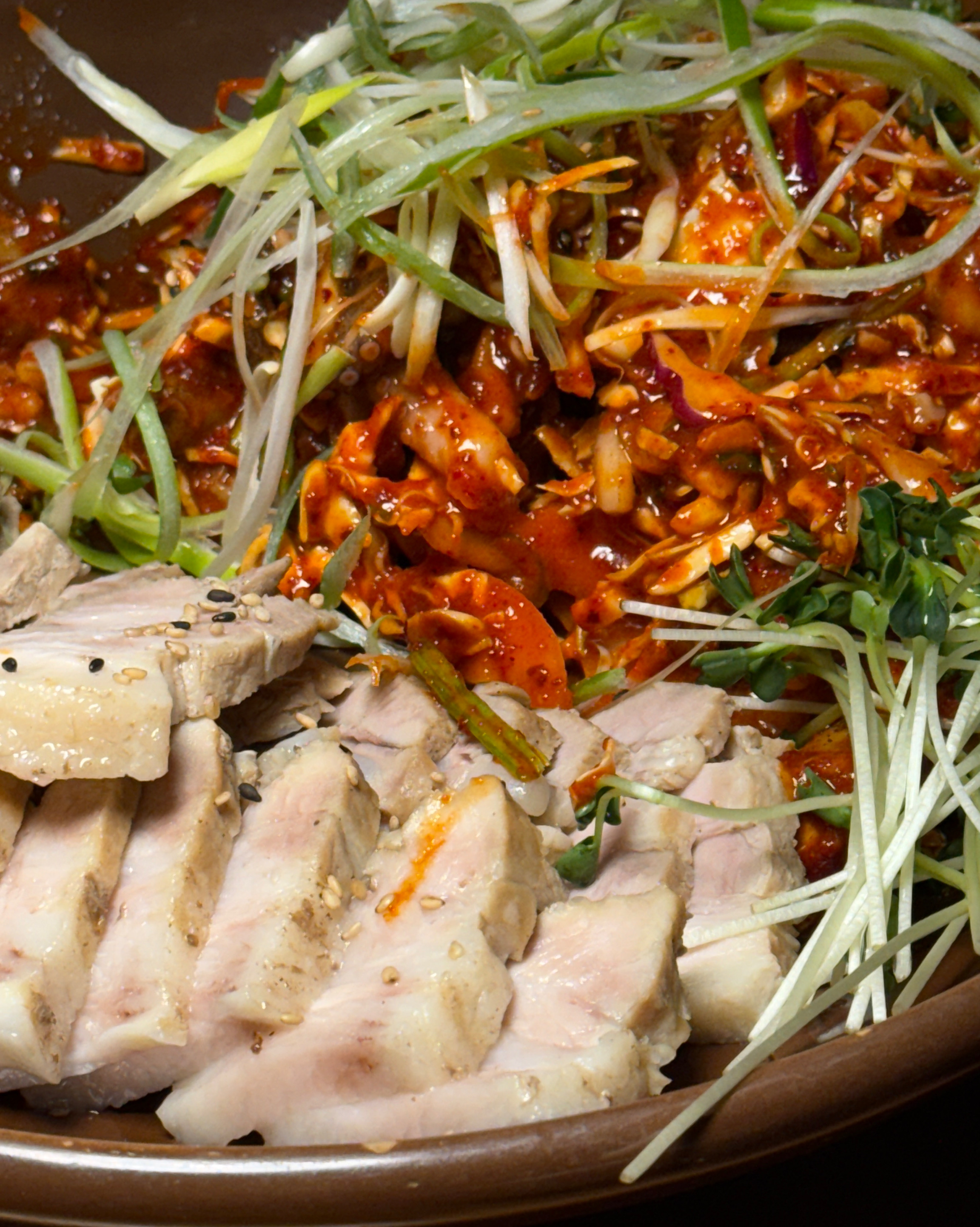 아 이거 골뱅이 낙지무침???? 새콤달콤 - 불당동 맛집 대동국수 천안불당점