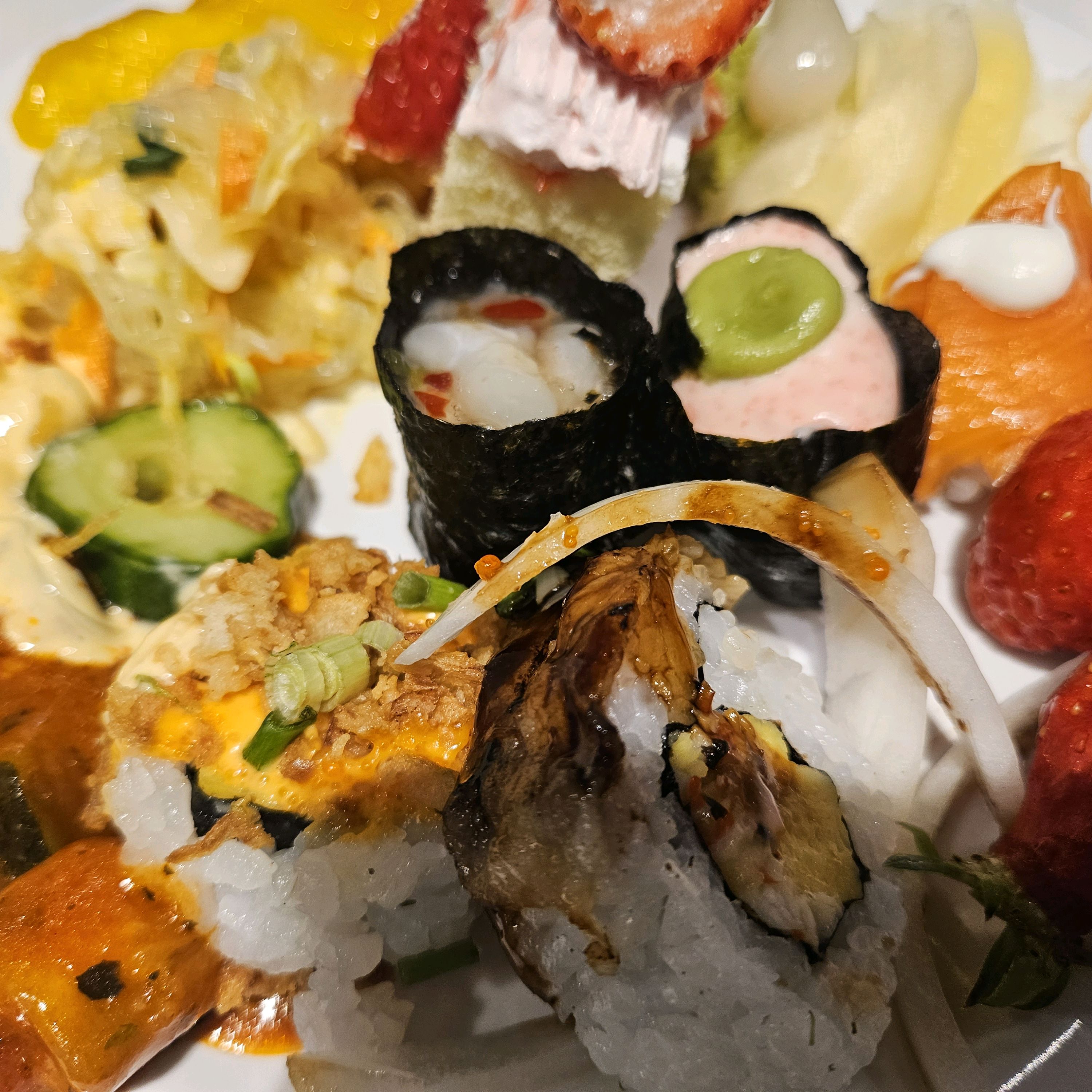 색감 예쁘게 담겨서 사진으로 남겼어요~ - 미사 맛집 애슐리퀸즈 미사점