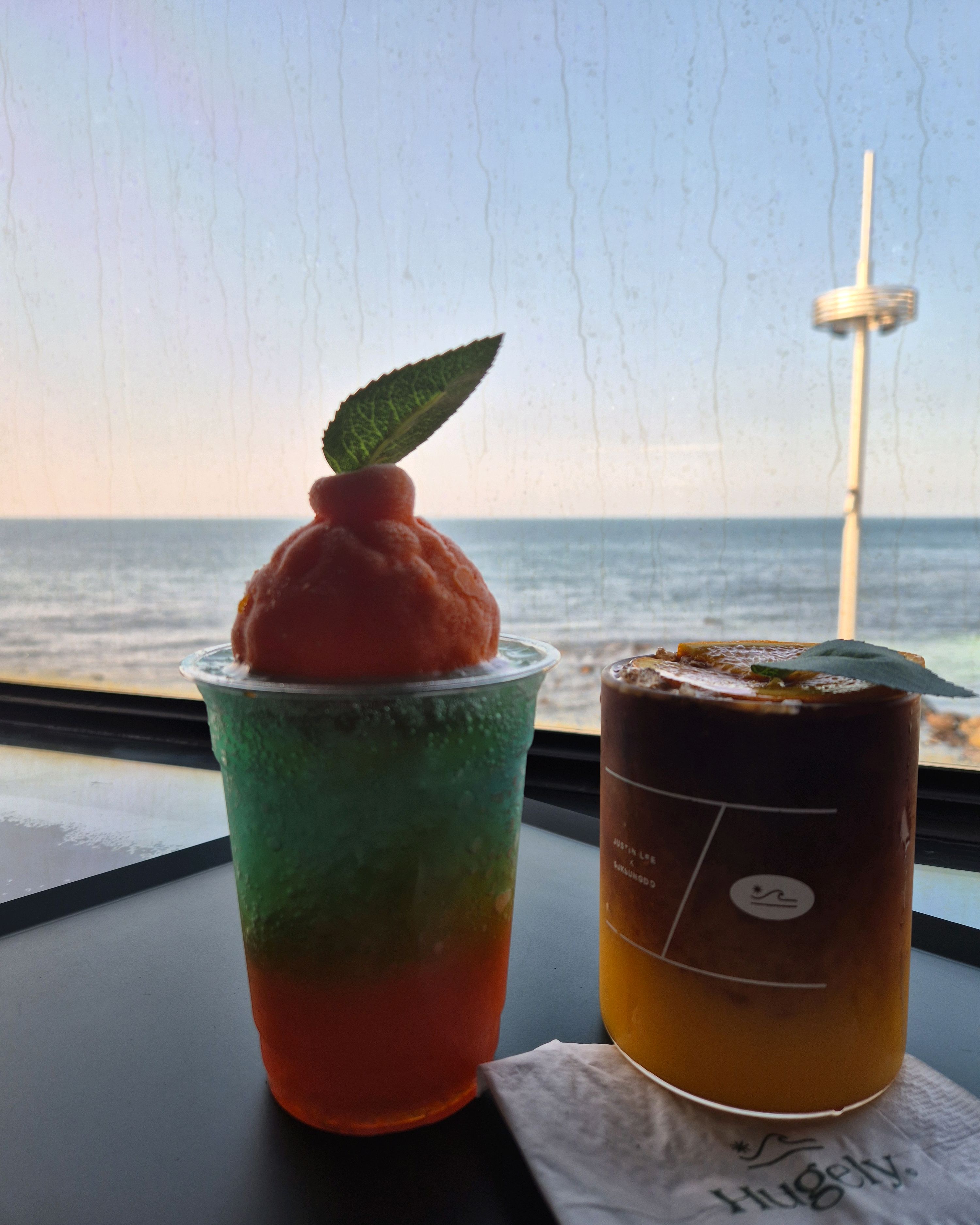 제주 마지막날 공항가기전에 들린곳이에요. - 제주 맛집 휴즐리 제주