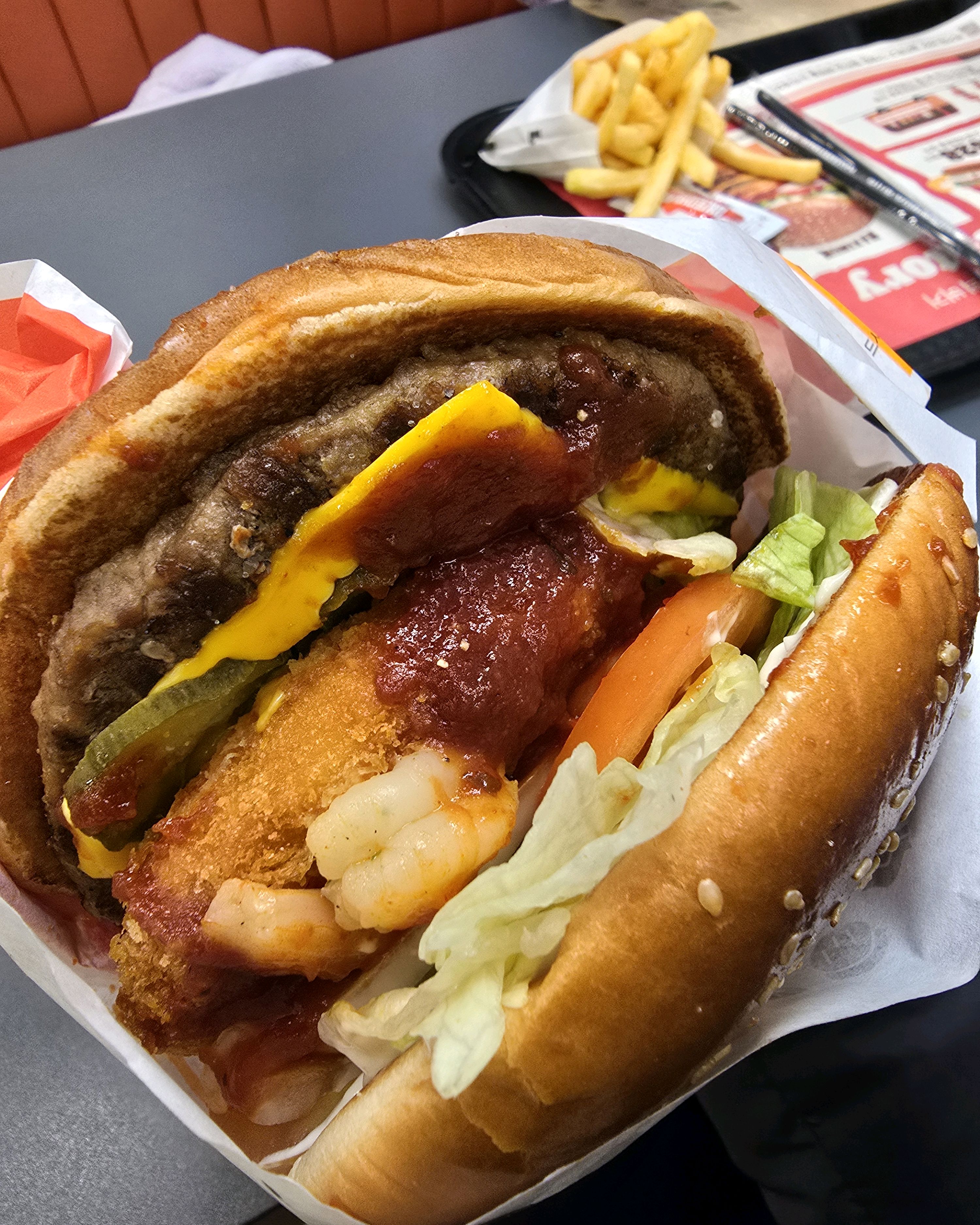 불끈버거 주문했습니다. - 권선동 맛집 버거킹 수원권선점