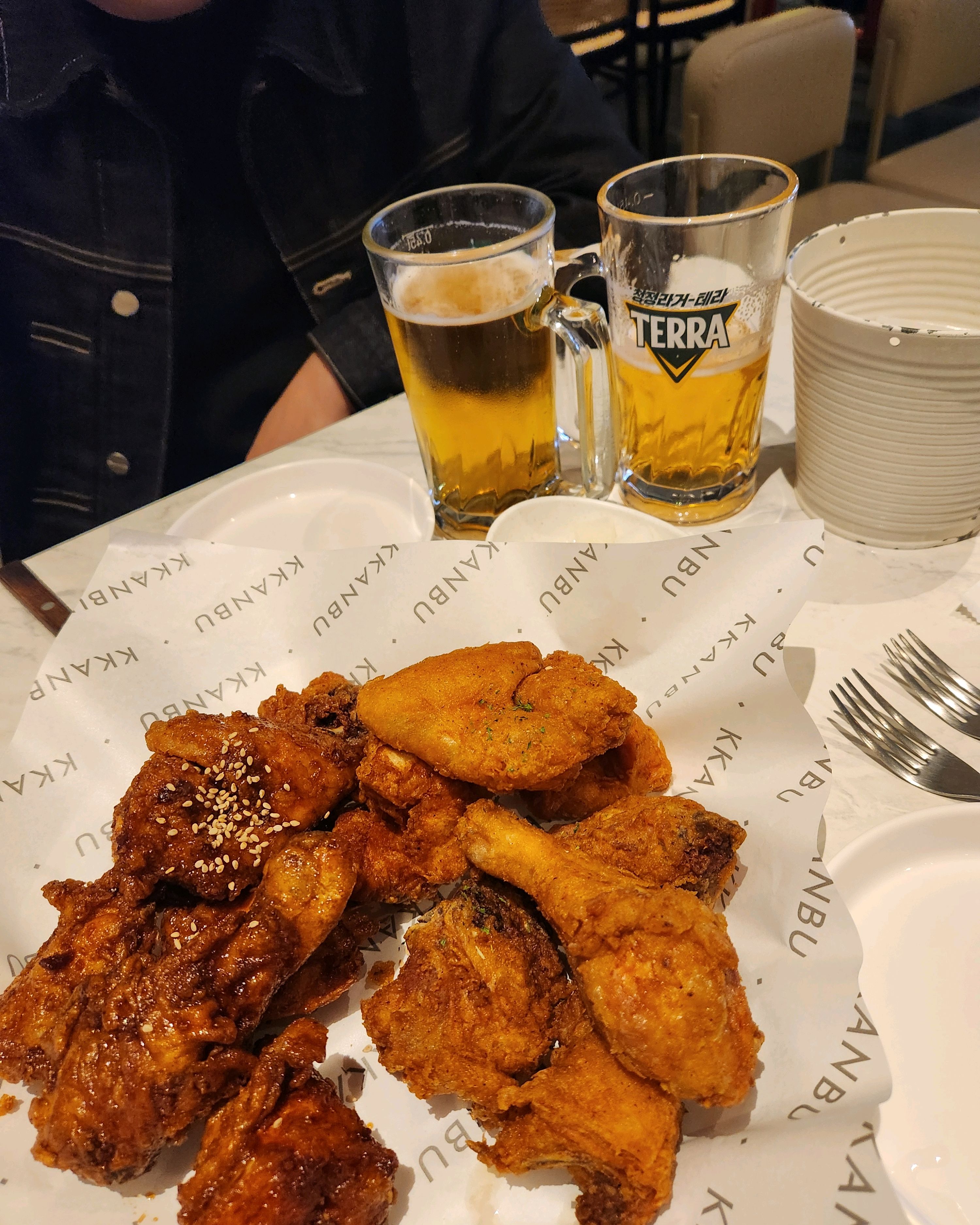 서현역 맛집 깐부치킨 서현역점 내돈내산 방문리뷰