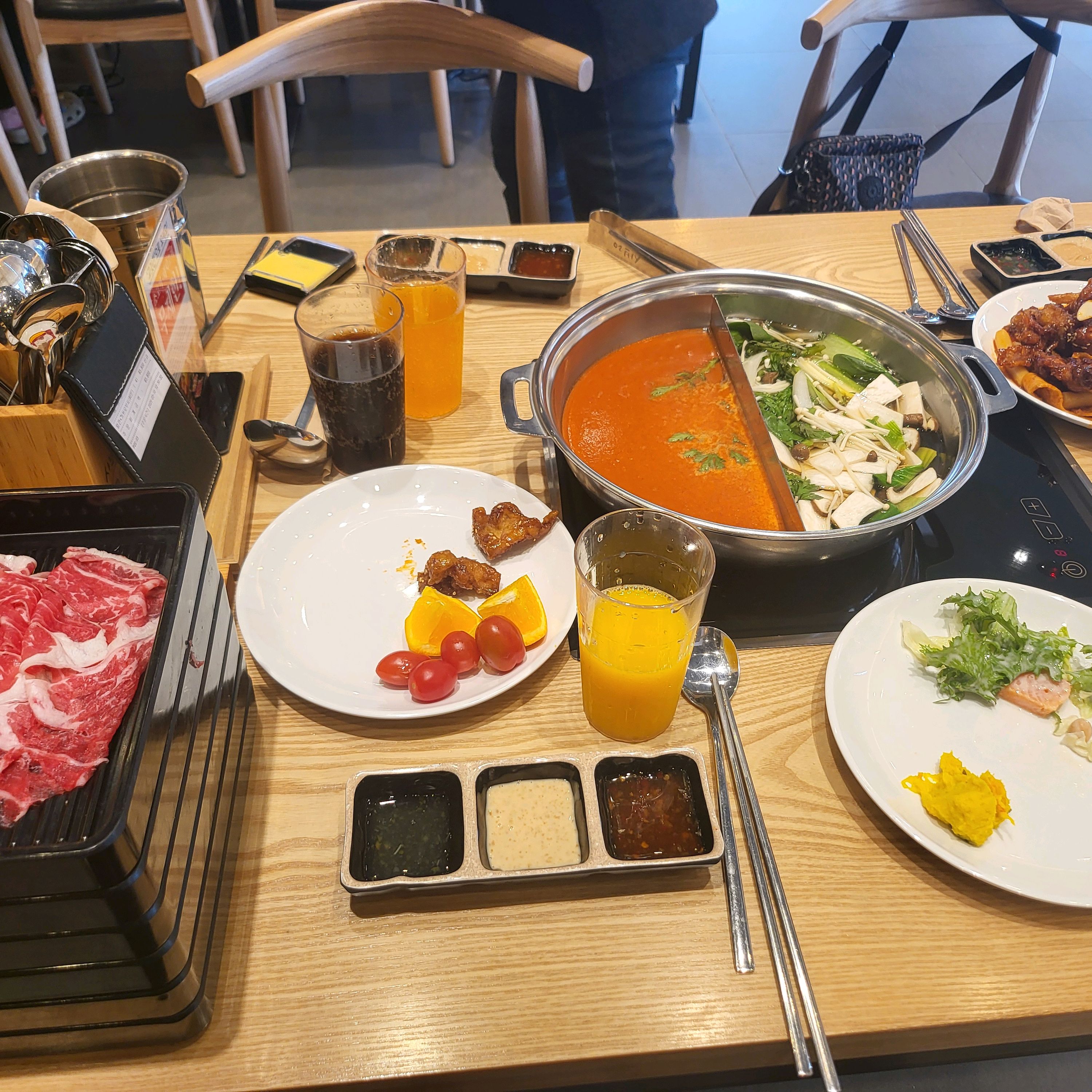 애플아울렛주차장에 주차하면 2시간 무료네요 - 부산 사상 맛집 샤브20 부산사상점