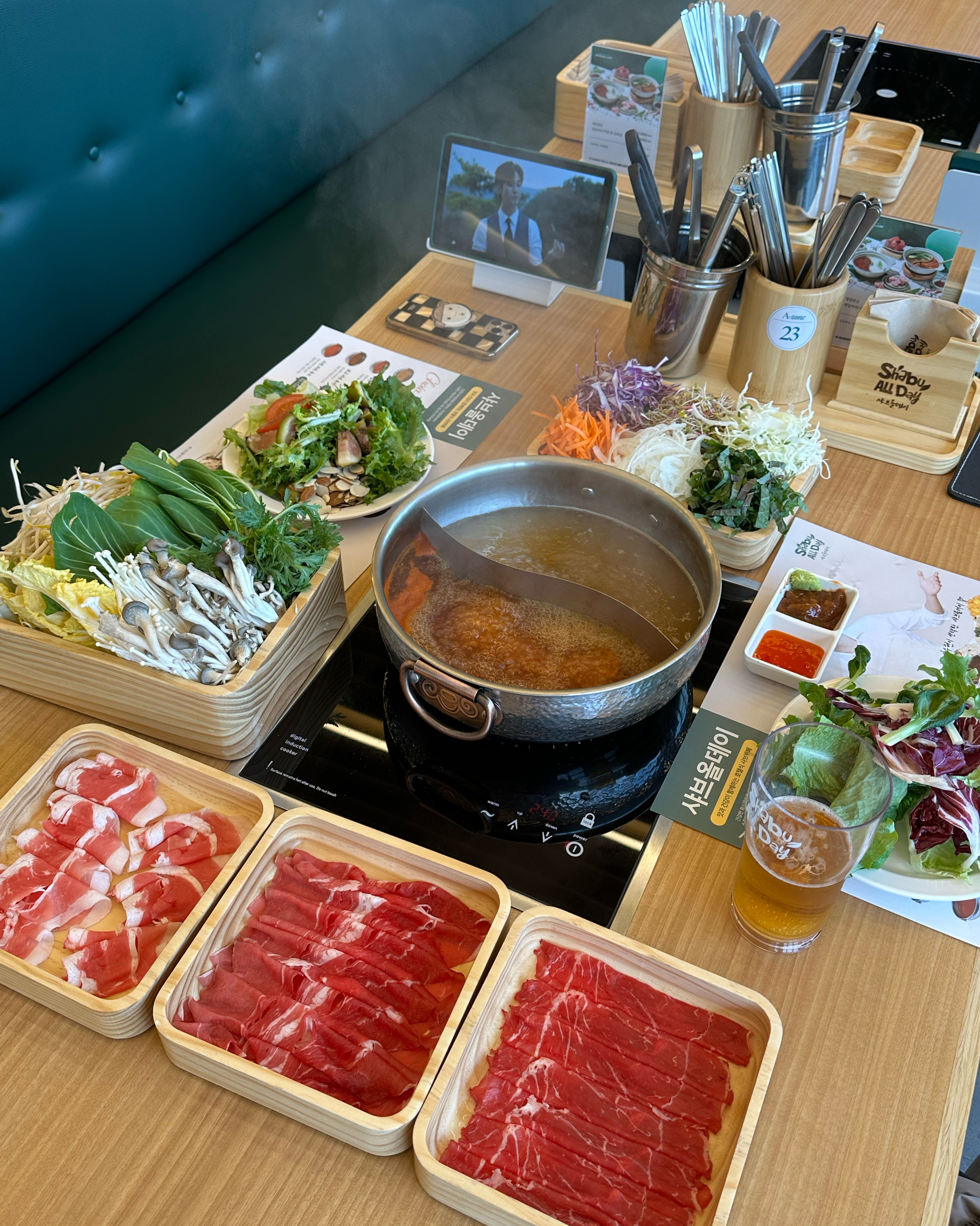 요즘 핫한 샤브올데이 경남거제점 방문했어요~ - 거제 상동 맛집 샤브올데이 경남거제점