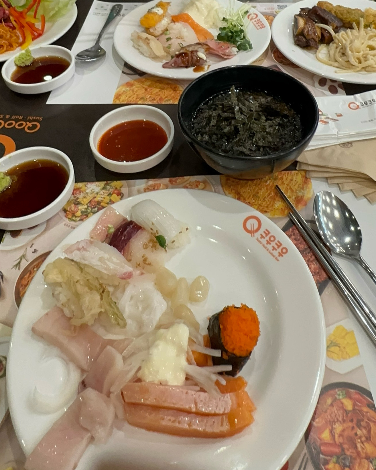 메뉴가 다양해서 너무 좋습니다 - 화명동 맛집 쿠우쿠우 화명점