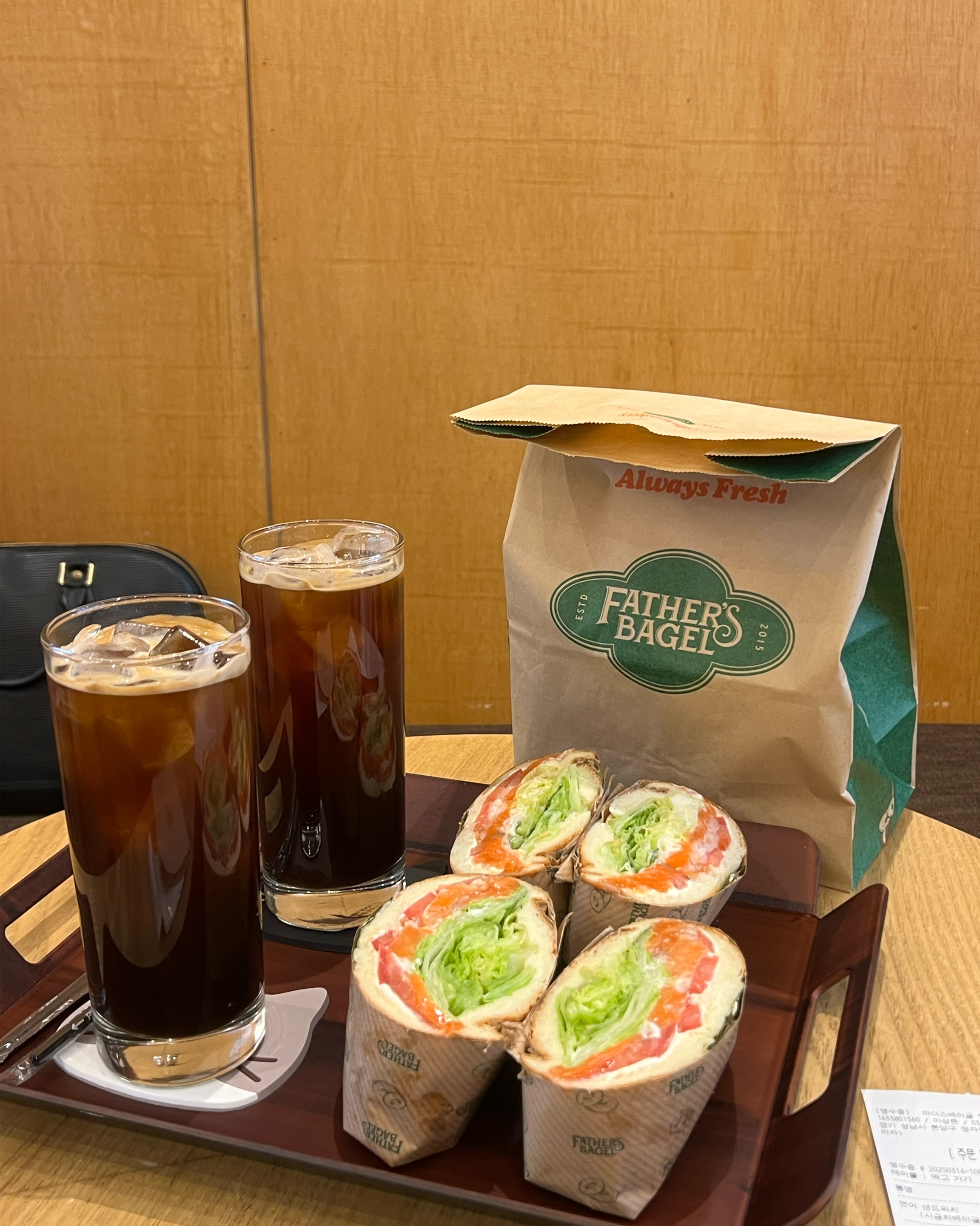 정자역 맛집 파더스베이글 정자점 내돈내산 찐리뷰