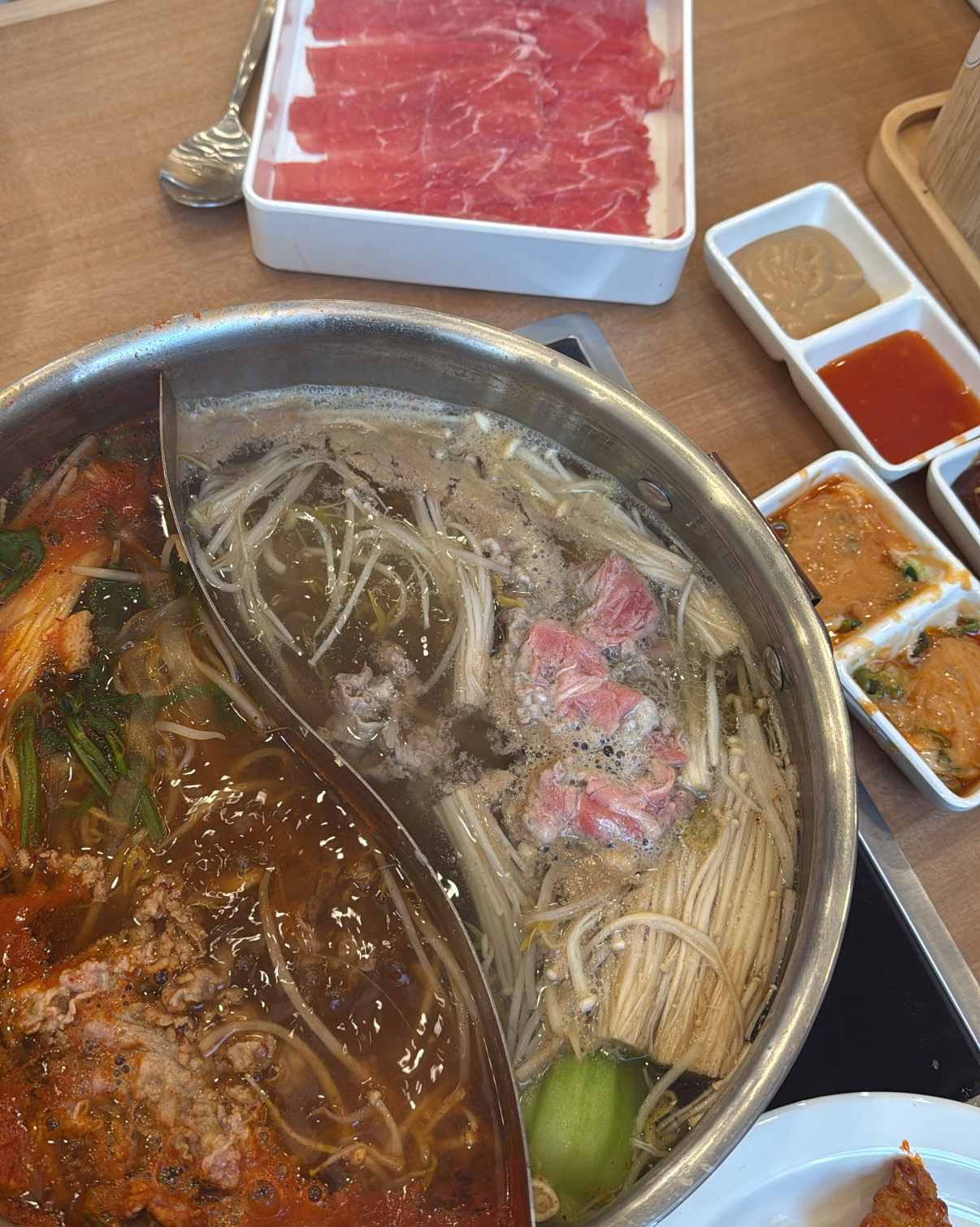 고기무한리필에 호텔식뷔페까지 너무너무 맛있고 알차게 잘 먹고가여 - 성포동 맛집 샤브올데이 안산성포점