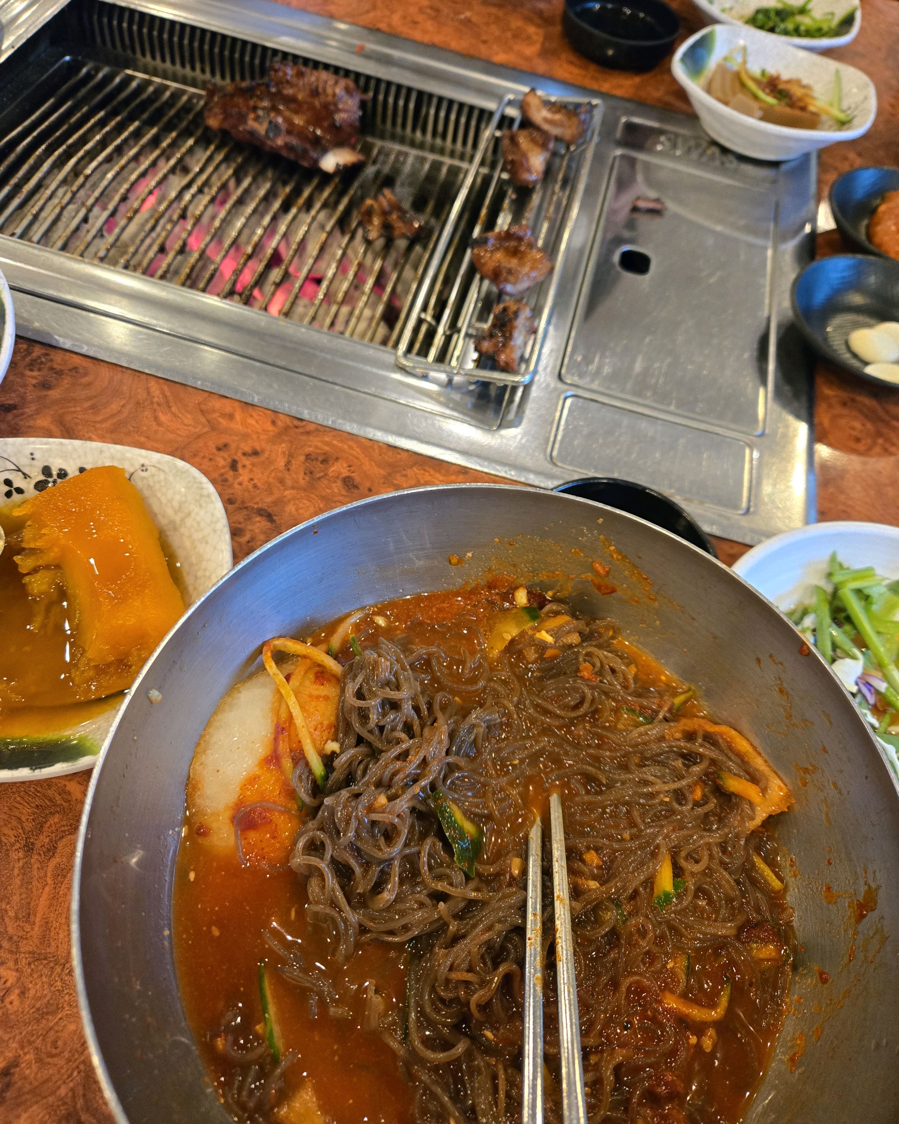 대전시 둔산동 설악 칡냉연 좋아요 - 대전 맛집 설악칡냉면