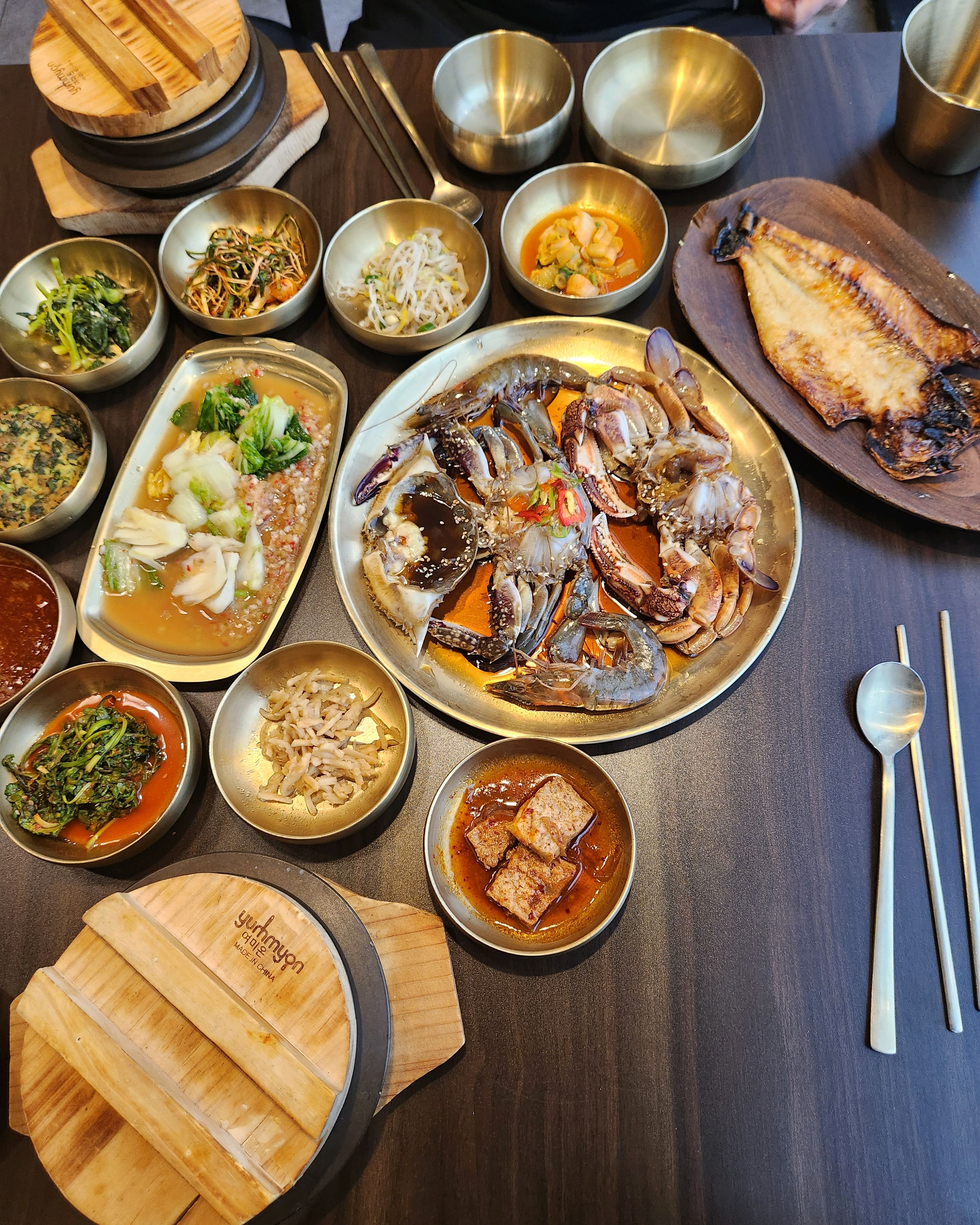 잘 먹구 갑니다 경치도 좋고 직원들도 친철하네요 - 제주 맛집 하귀 보배쌤보리김치와게장