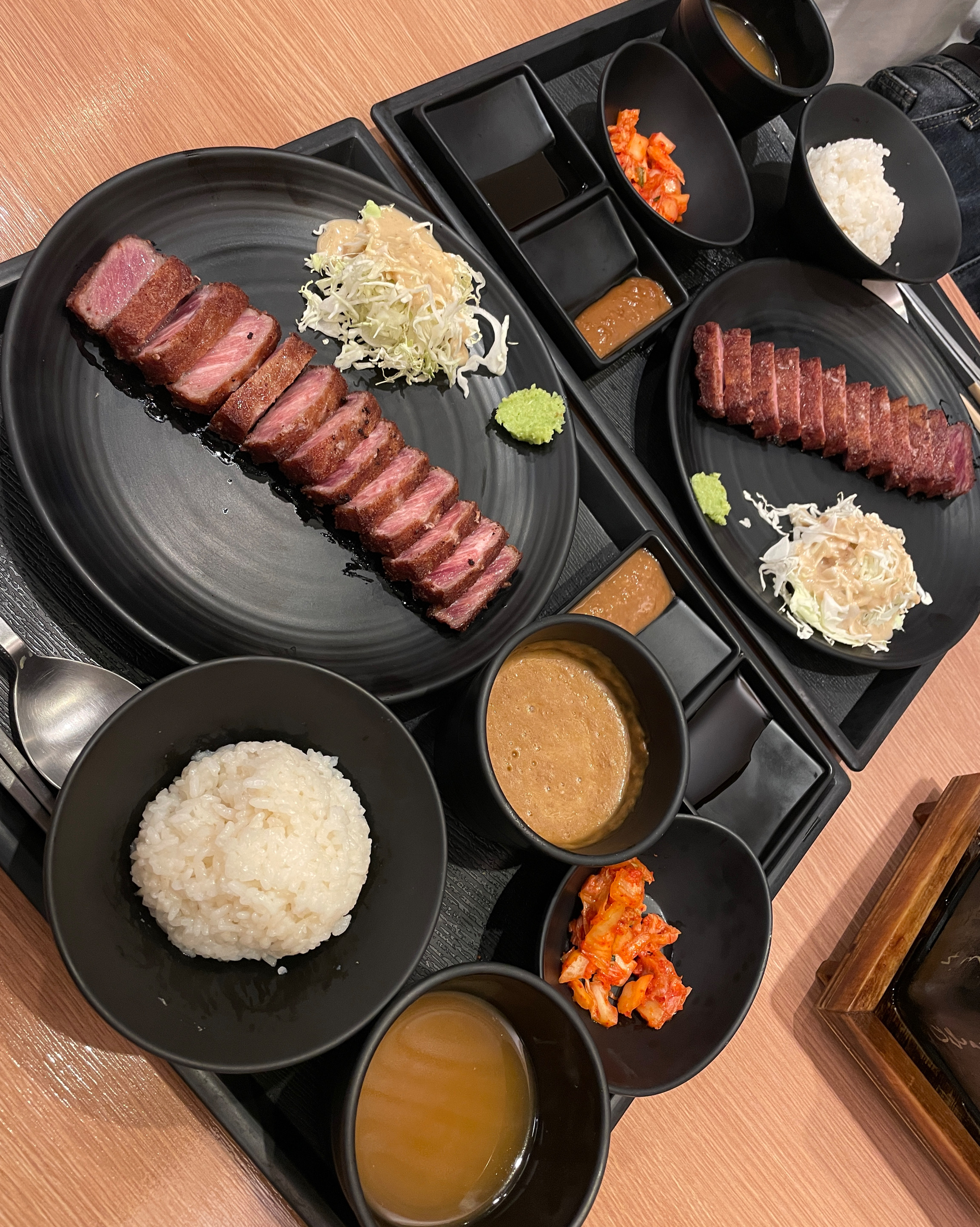 건물 내 지하주차장이 있어서 좋아요 - 불당동 맛집 규카츠정 천안불당점