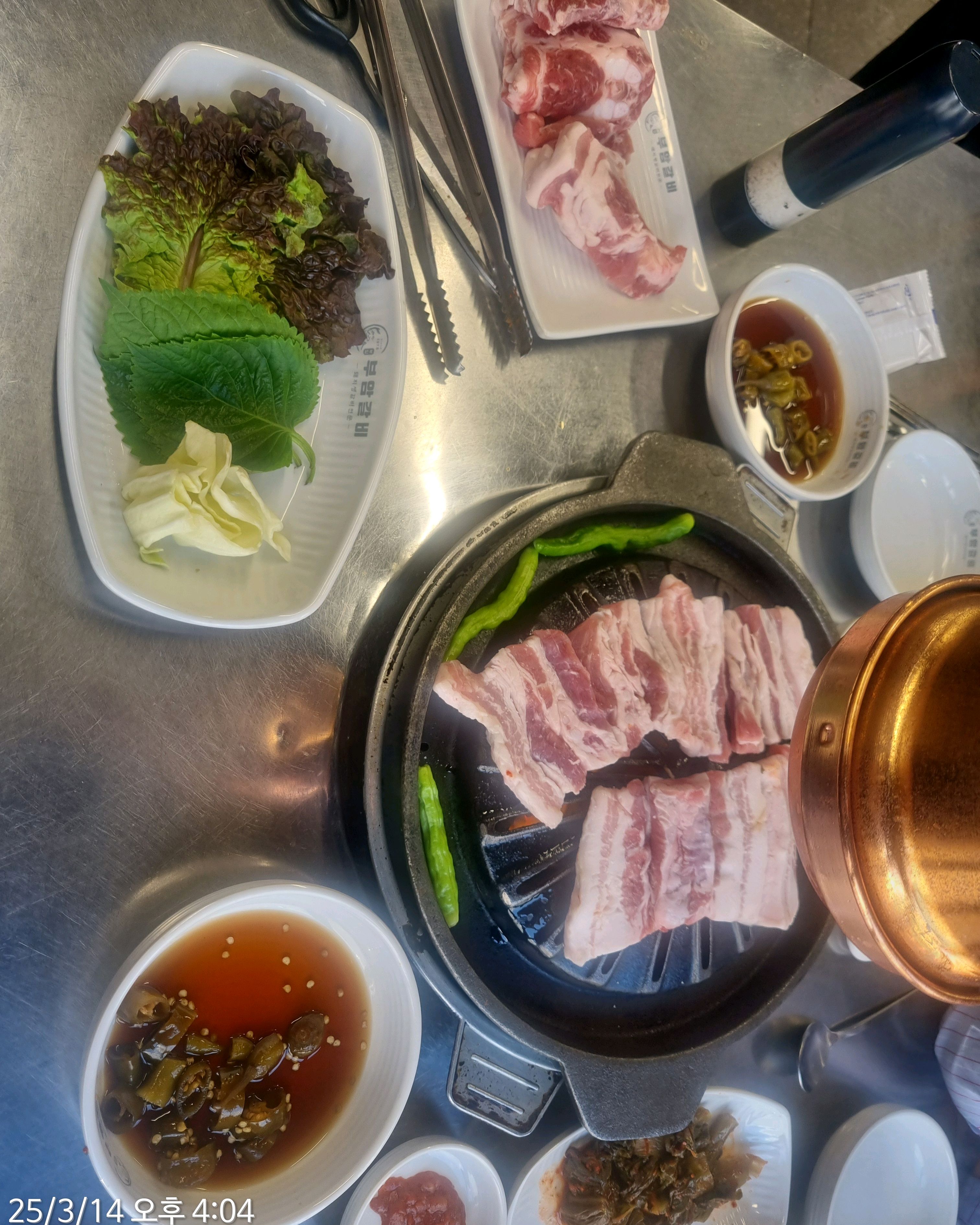 금욜 브레이크타임 끝나고 4시에 갔더니 한산해서 좋았다 - 인천 맛집 부암갈비