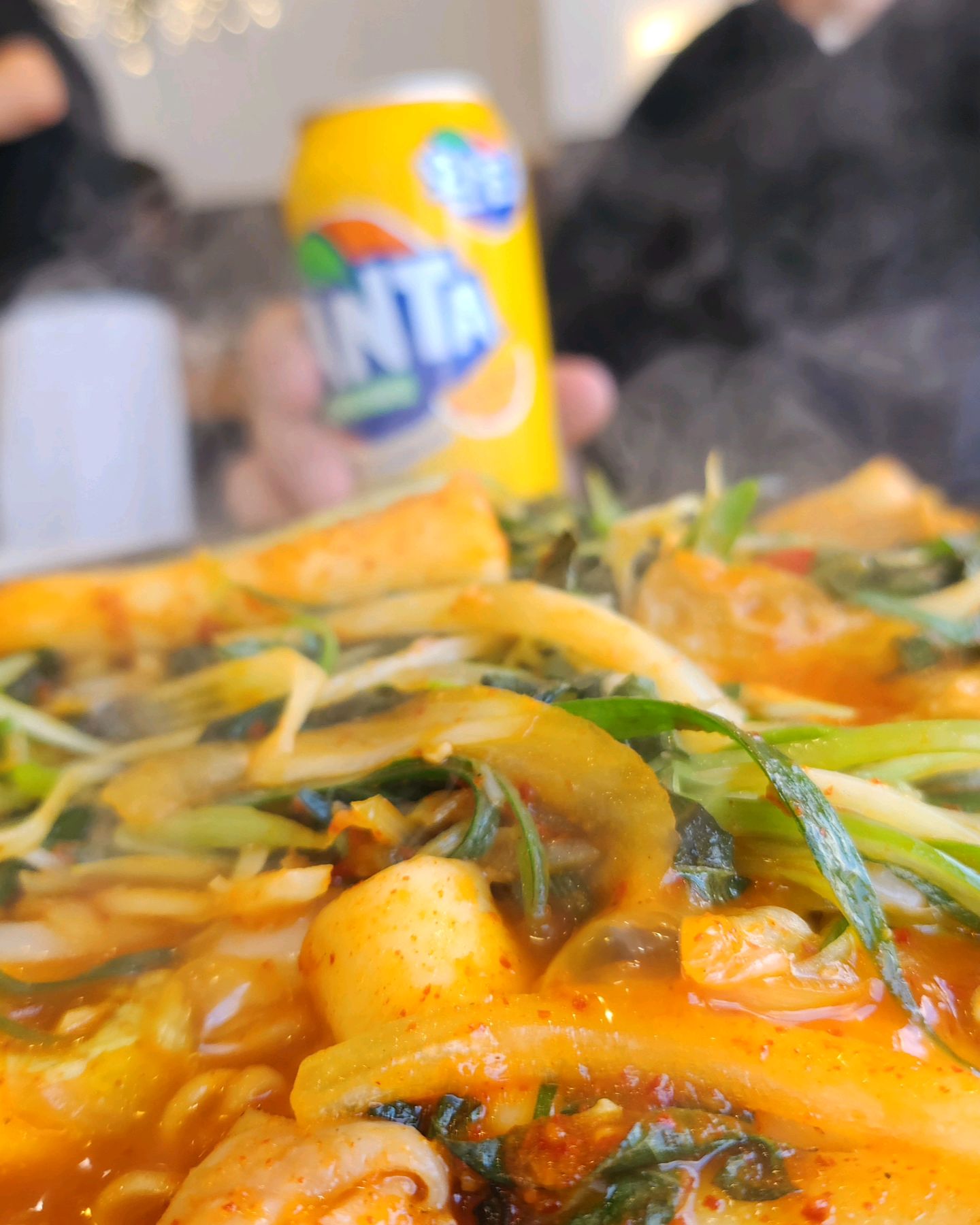 떡볶기가 맵기조절이 안되 조금 아쉽지만 맛있었어요 ㅎㅎ - 불당동 맛집 팔팔닭떡볶이 불당본점