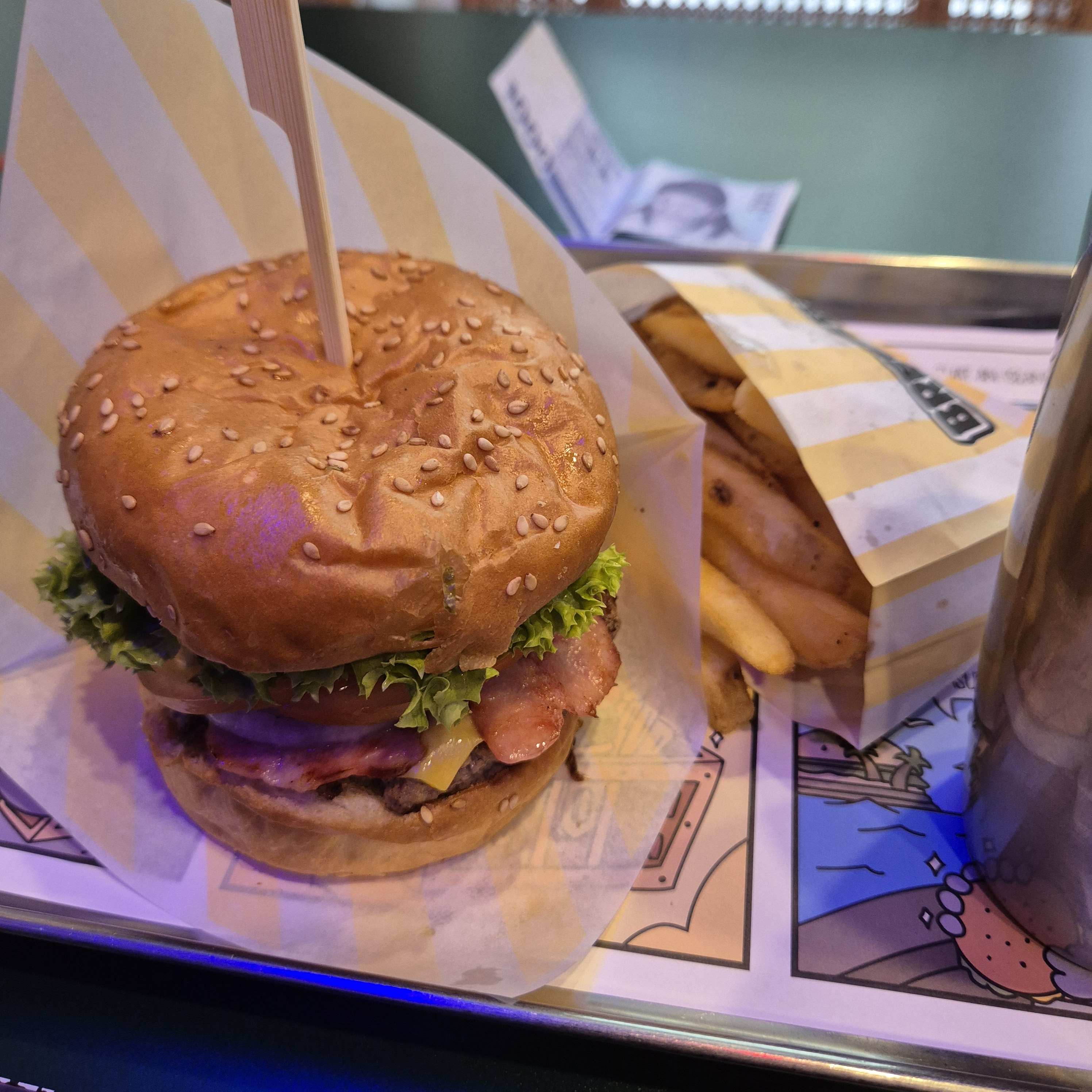 정자역 맛집 브리즈번버거앤비어 내돈내산 방문리뷰