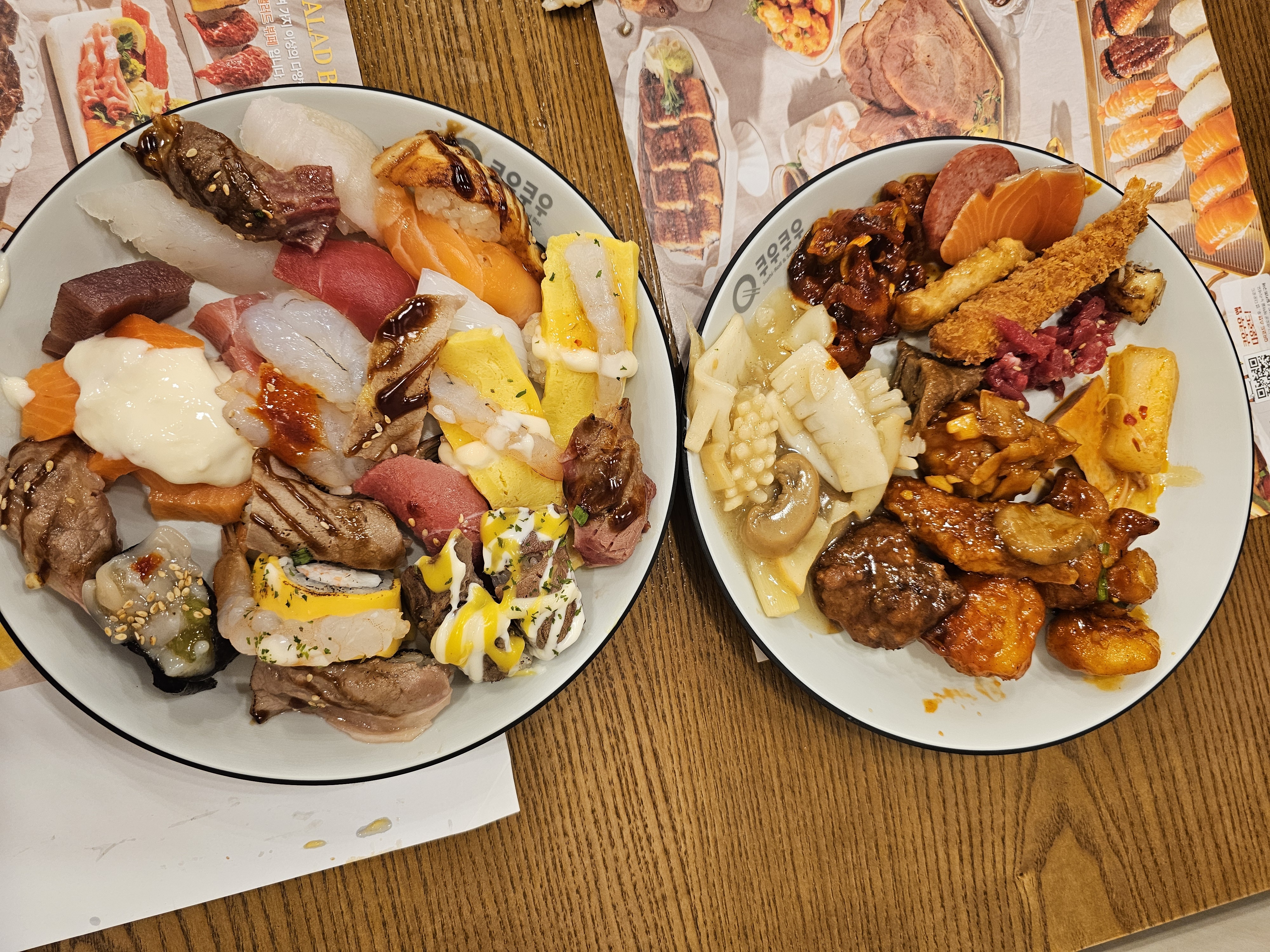 지난주에 왔다가 소고기초밥 생각나 재방문했습니다. - 울산 중구 맛집 쿠우쿠우 울산중구점