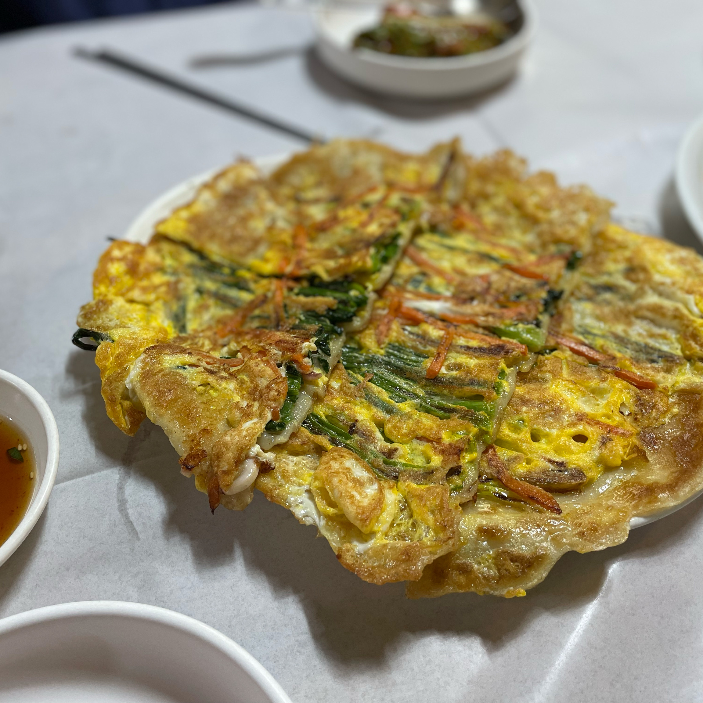 도토리묵과 파전이 맛있는 정겨운 맛집:) - 대전 맛집 솔밭묵집