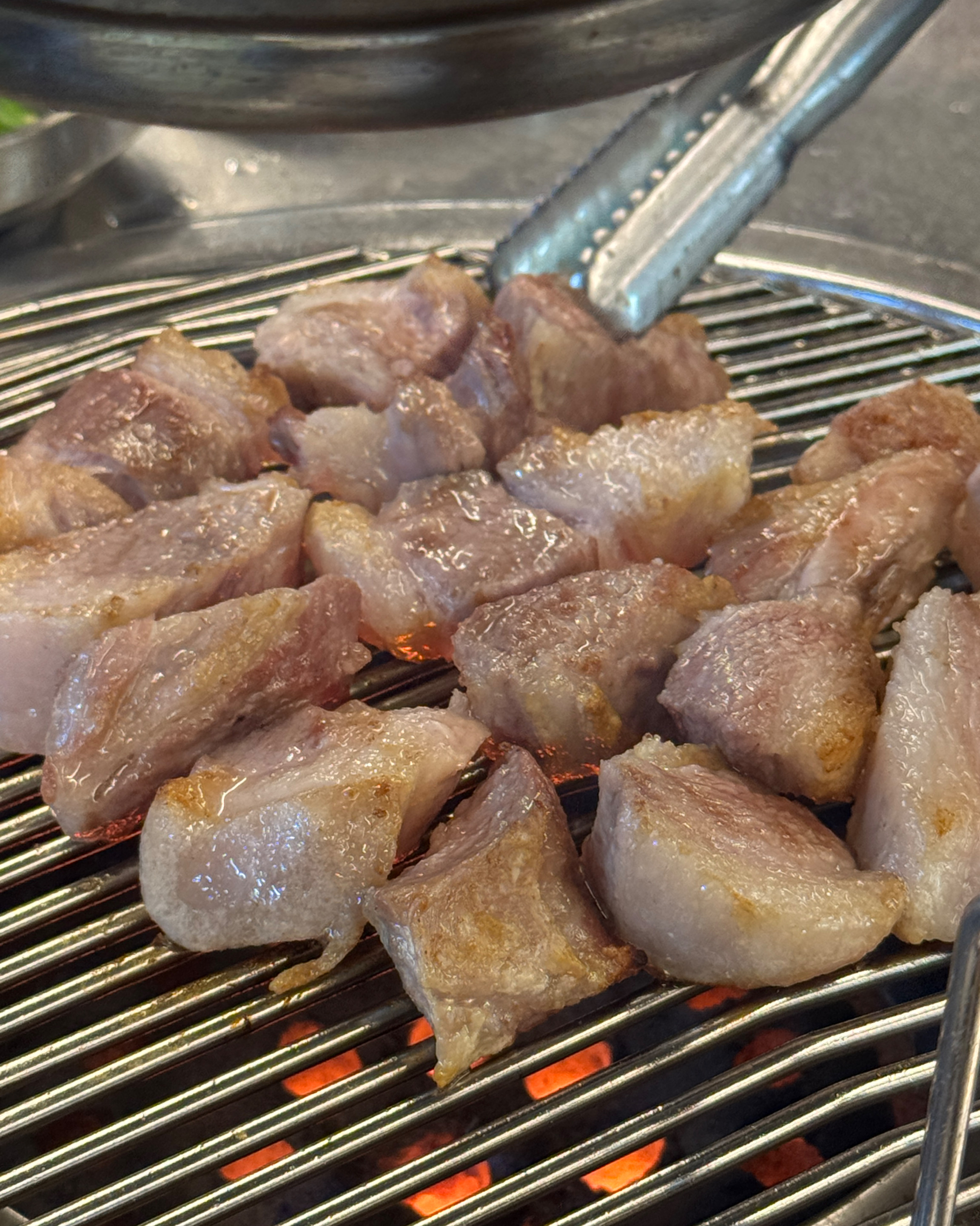 둘이서 쫀득살까지 1키로 먹고왔어요 ㅎㅎ - 천호동 맛집 돈사돈 강동직영점